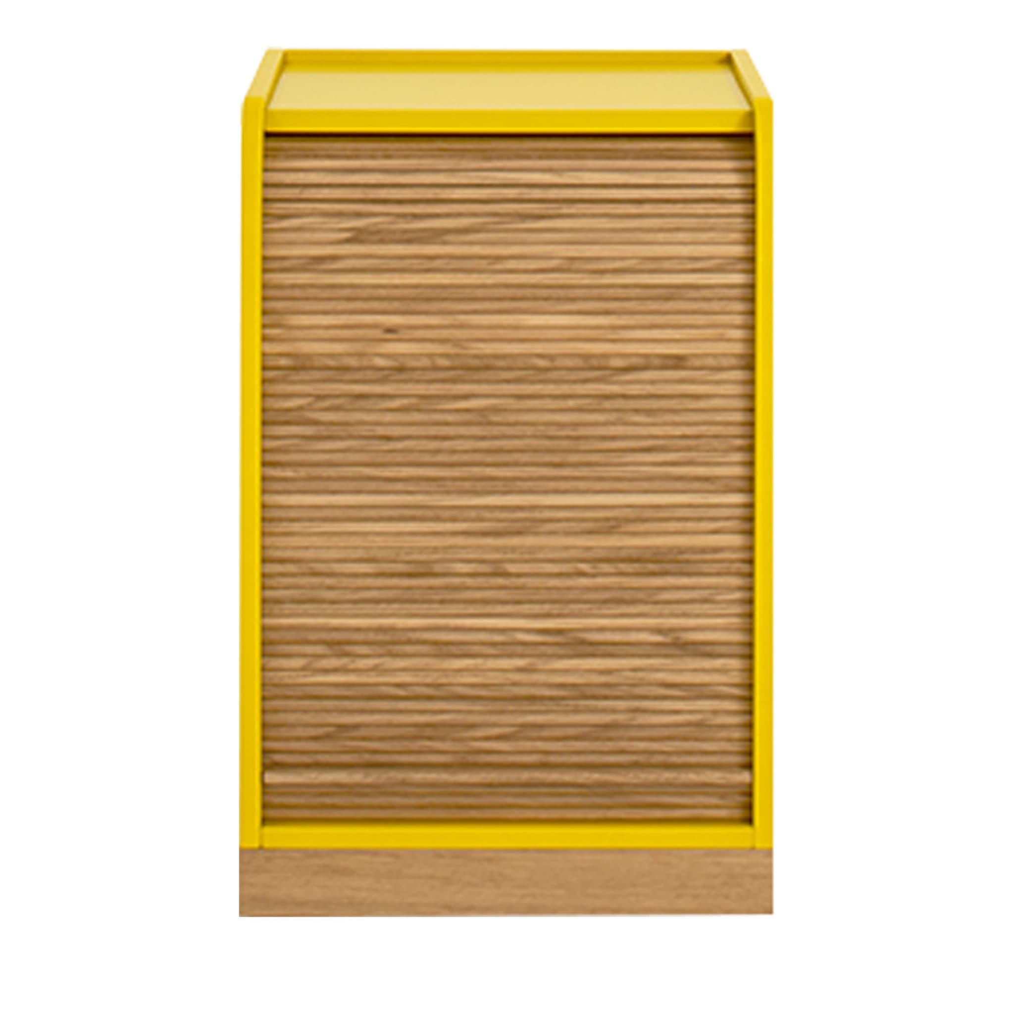 Tapparelle Mustard Rolling Cabinet by Emmanuel Gallina - Main view