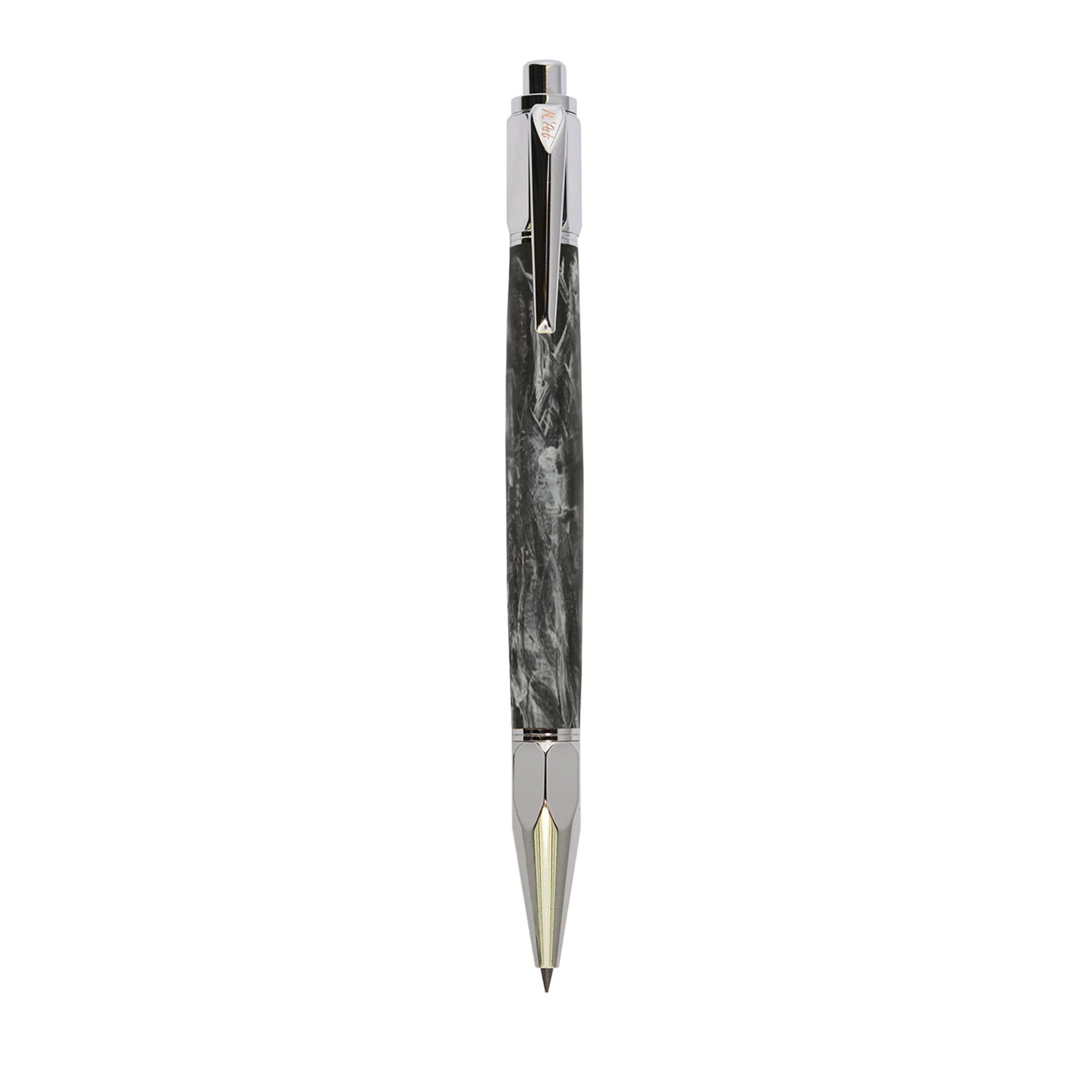 Artemisia marmorierter grauer Automatik-Bleistift in Olivenholz - Hauptansicht
