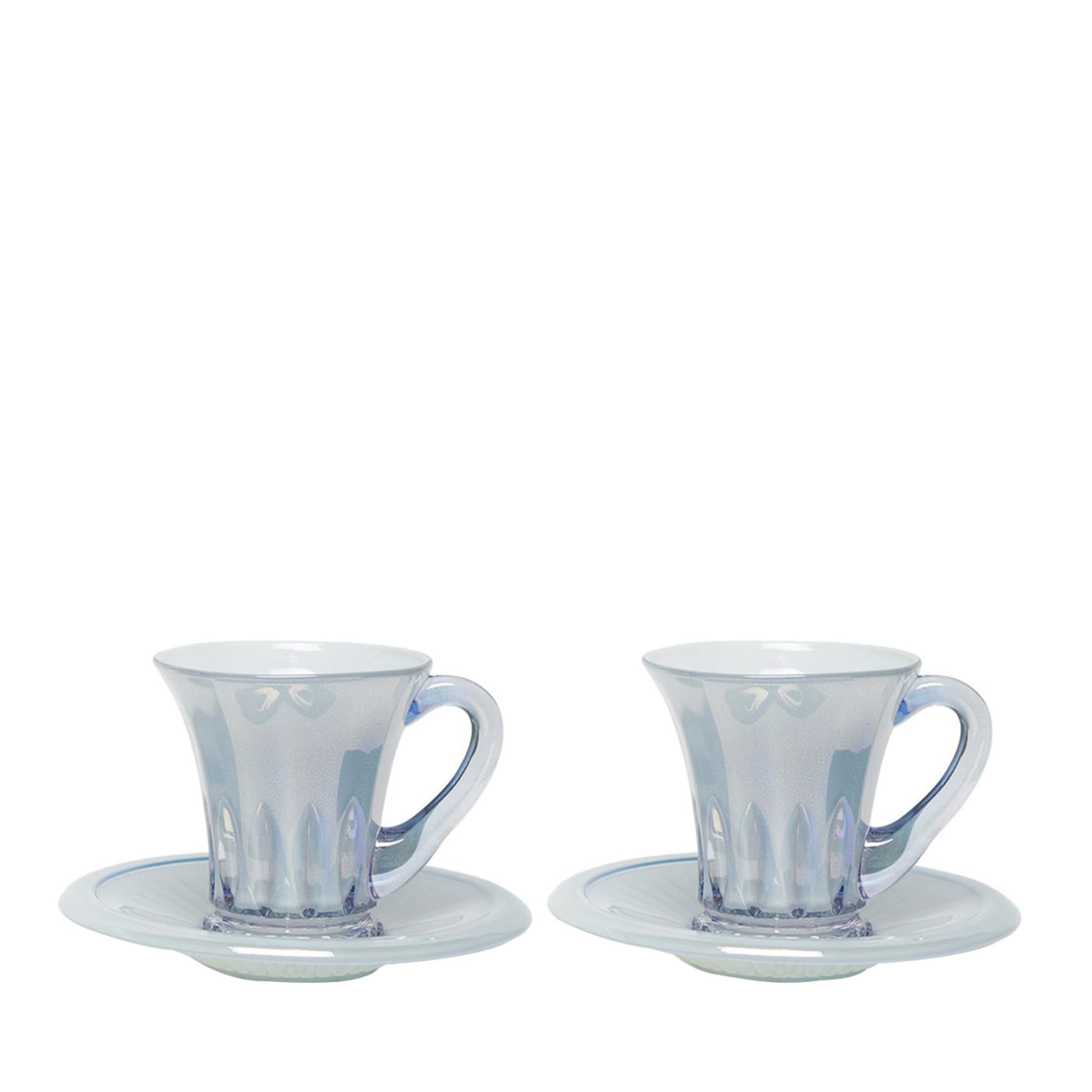 Set di 2 tazze da caffè espresso blu Prestige - Vista principale
