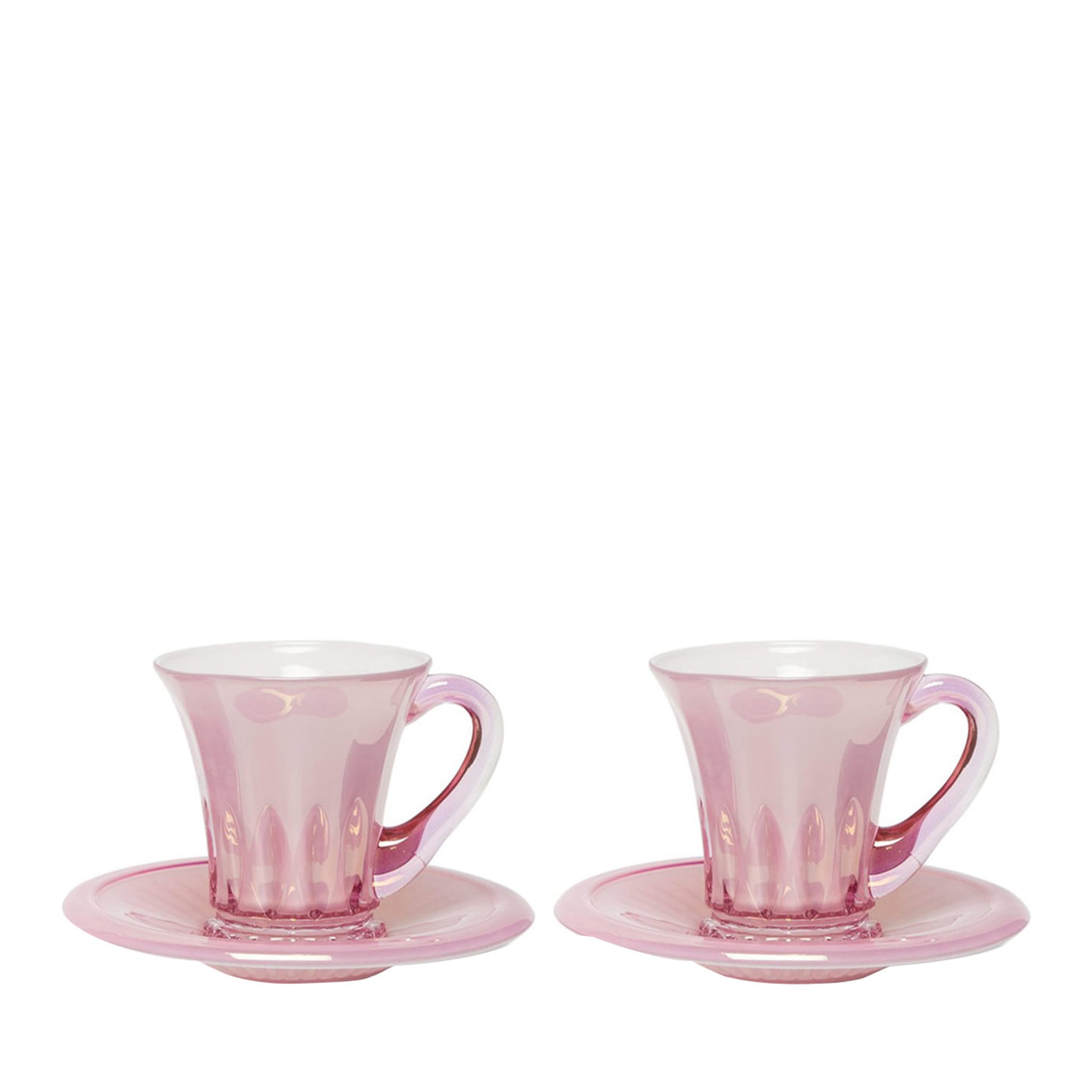 Prestige Set of 2 Pink Espresso Cups - Main view