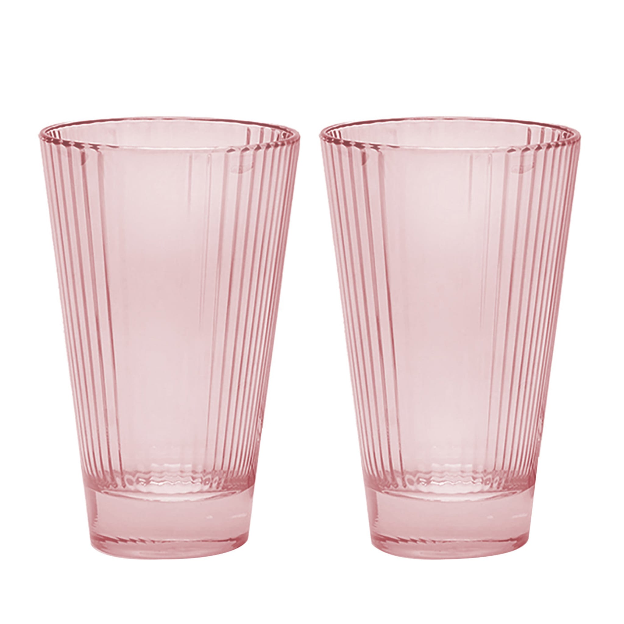 Isis Set of 2 Pink Water Glasses - Main view