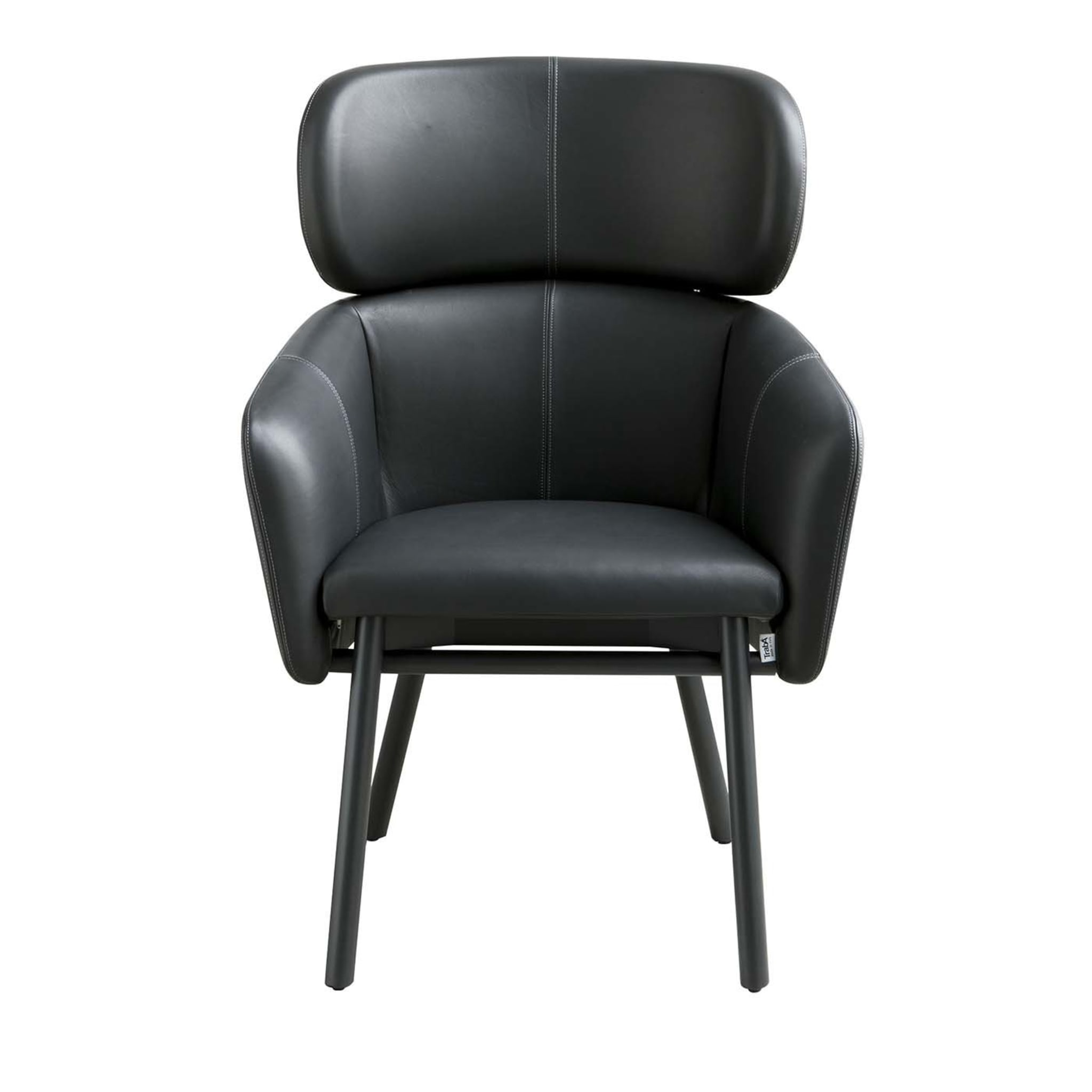Balù XL Black Chair By Emilio Nanni - Main view