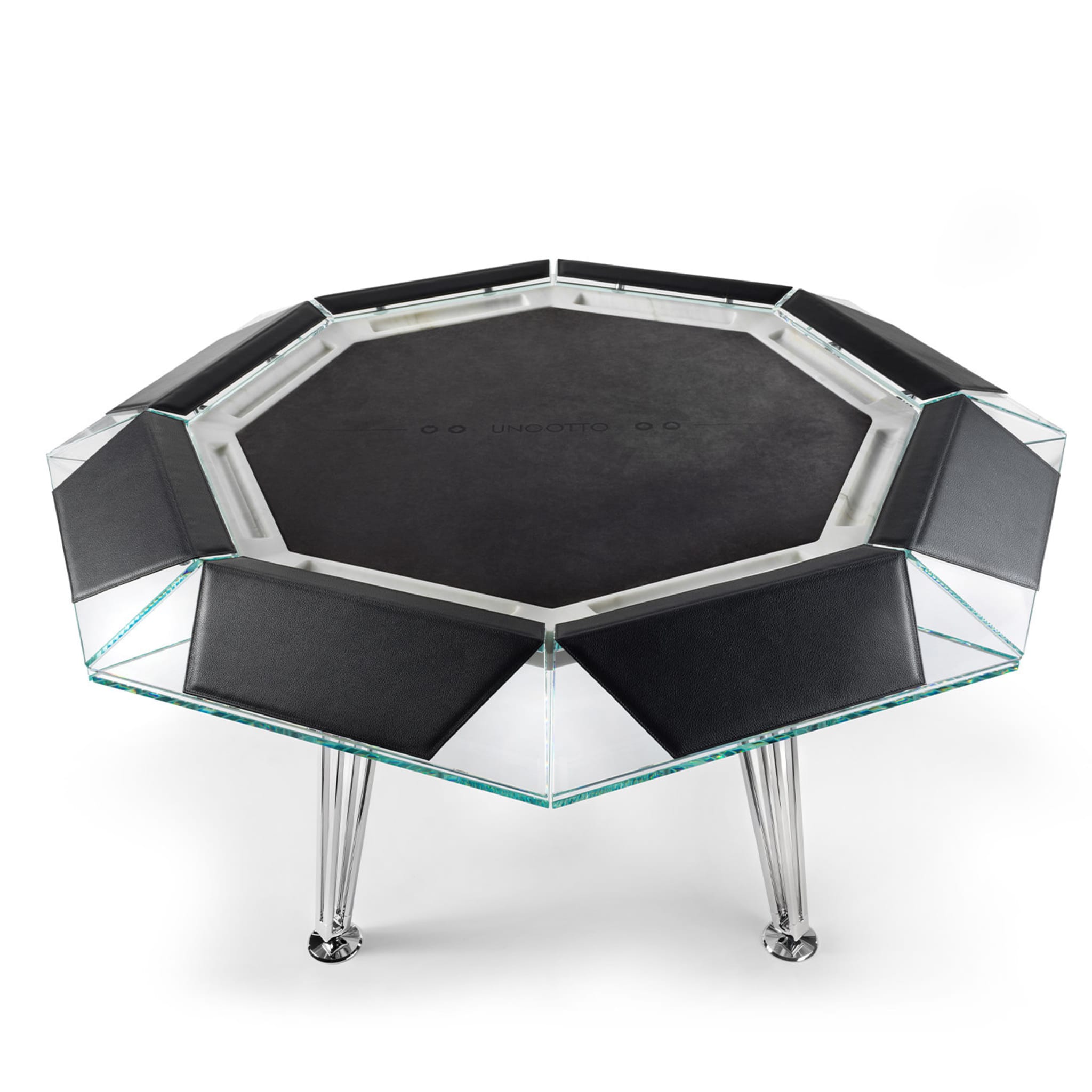 Unootto 8 Player Marble Edition Poker Table - Alternative view 1