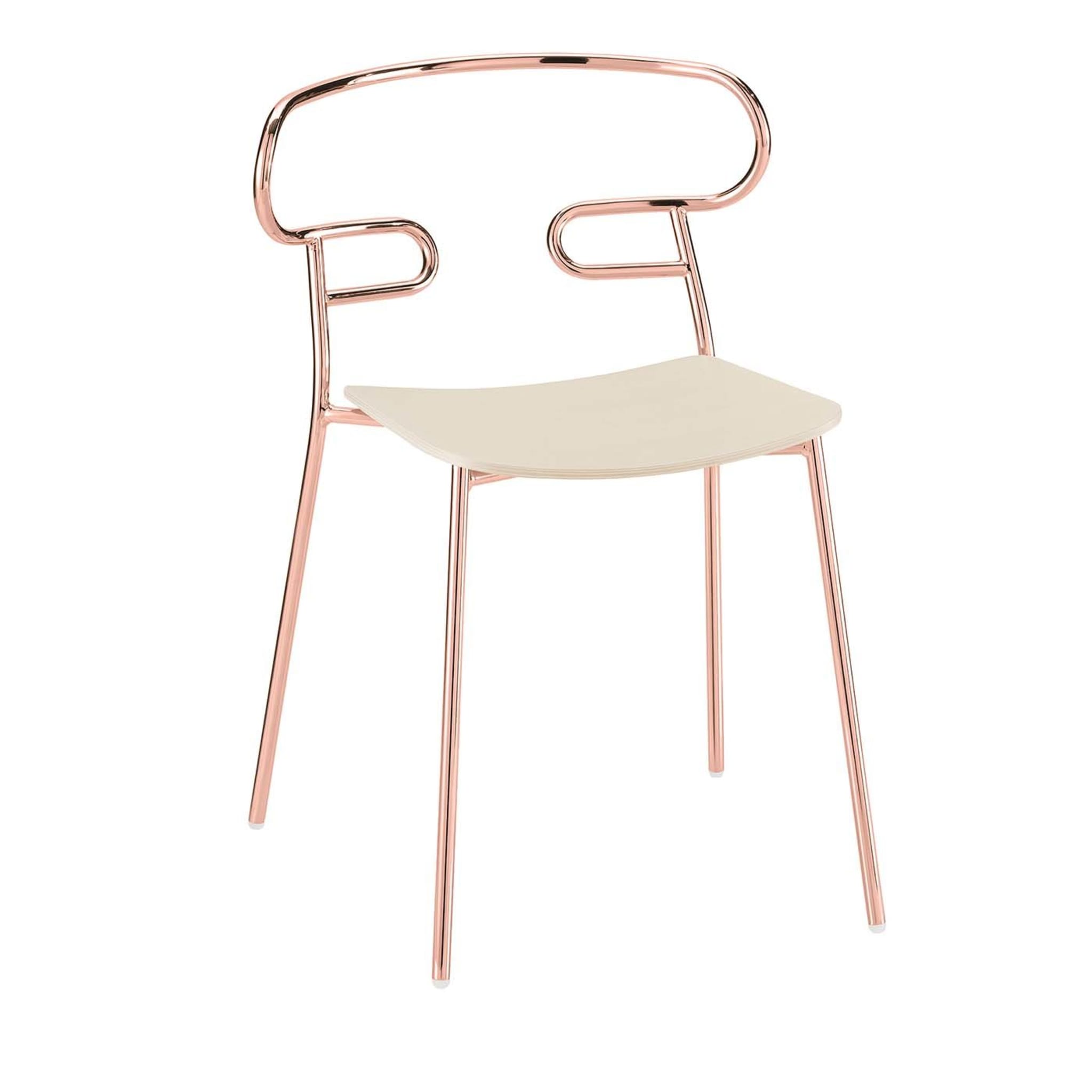 Genoa Met Copper Chair by Cesare Ehr - Main view