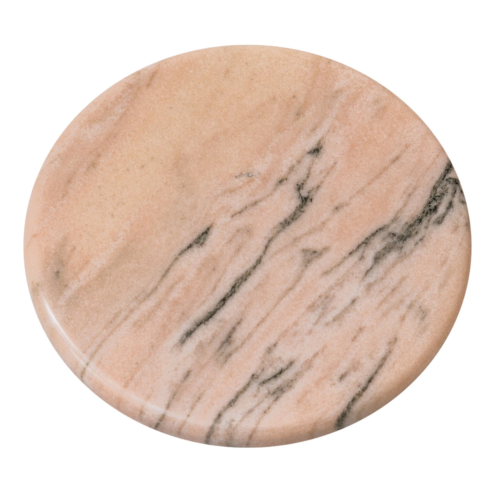 Perfeo Round Chopping Board in Pink Portogallo Marble - Main view