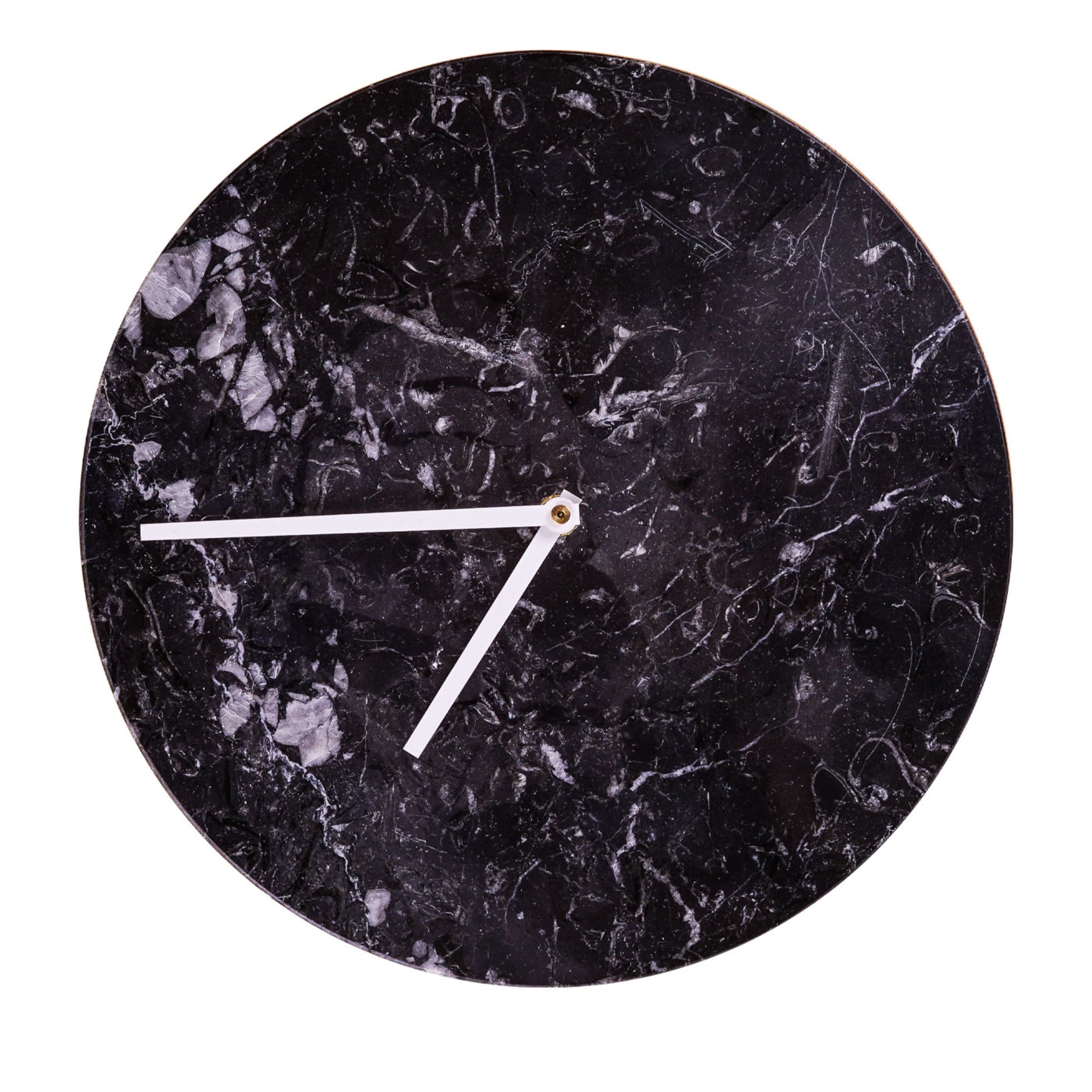 Orologio da parete Krono in marmo nero Marquina - Vista principale