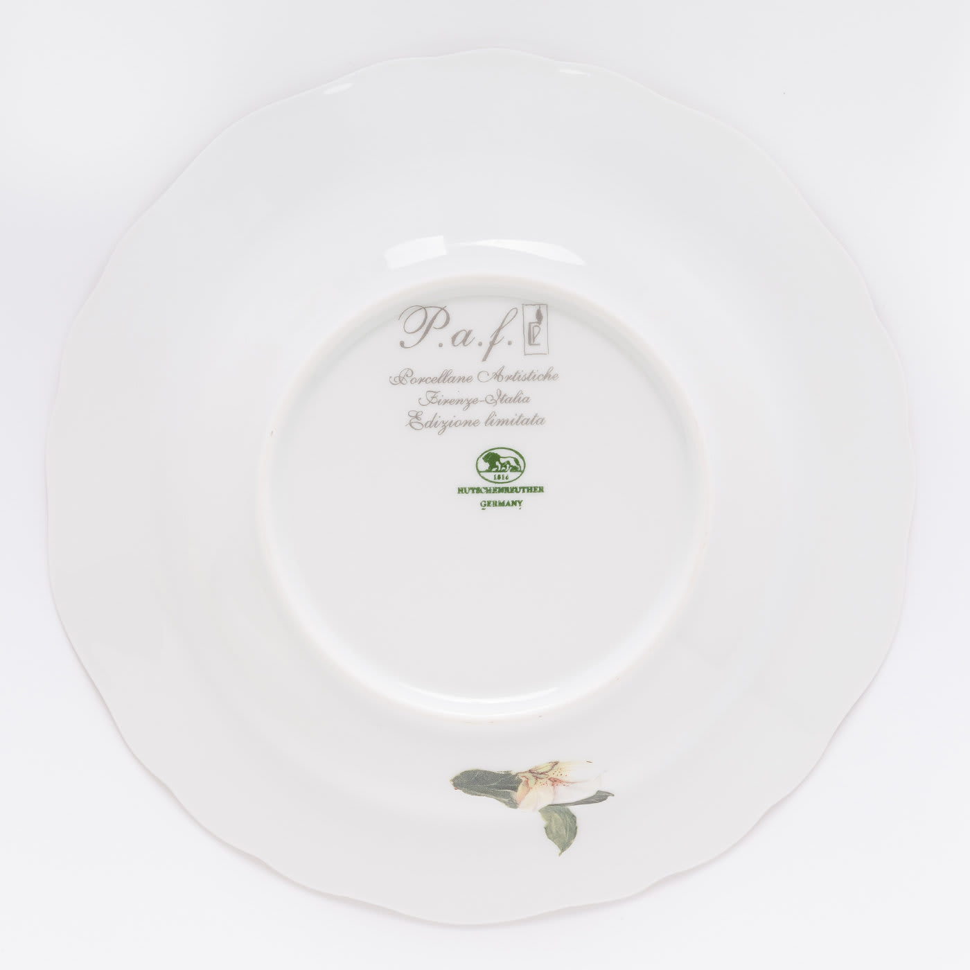 Helleborus Set of 4 Soup Plates - Paola Caselli