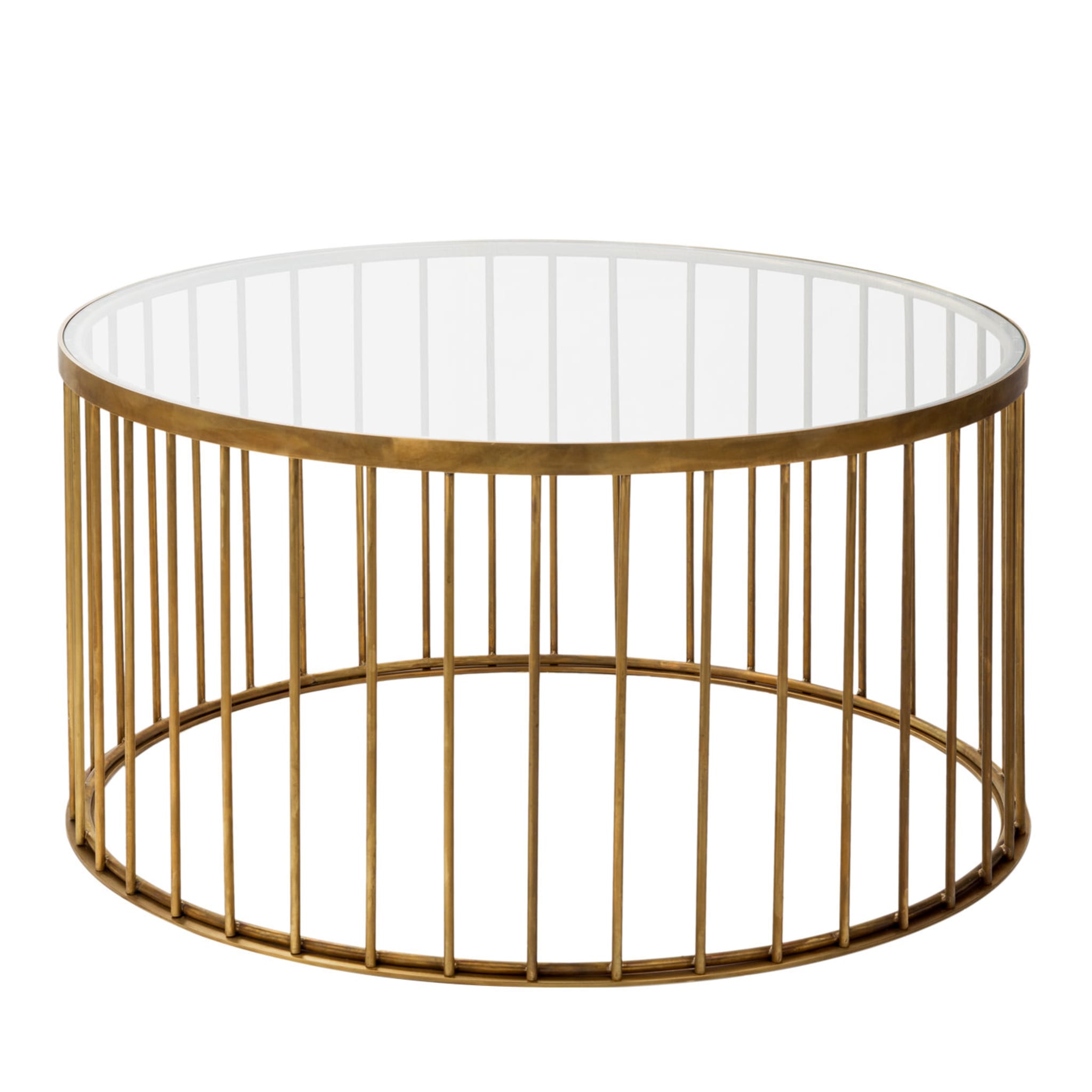 Brass Cage Coffee Table - Main view