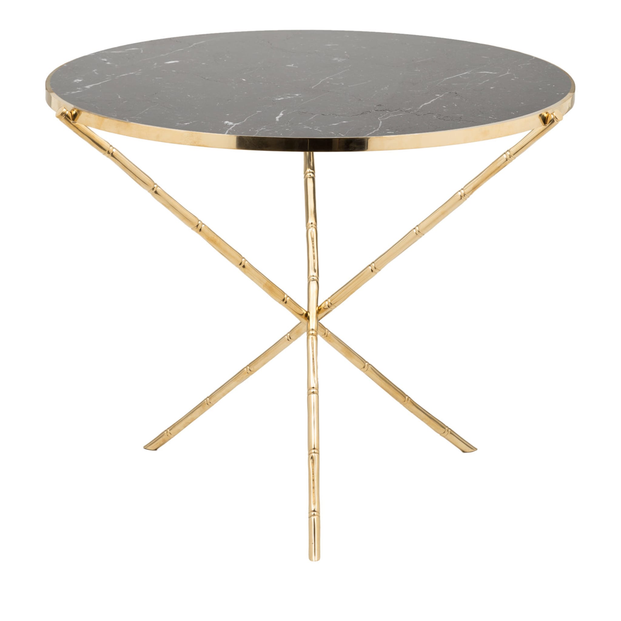 Bamboo N°3 Large Marble Table - Main view