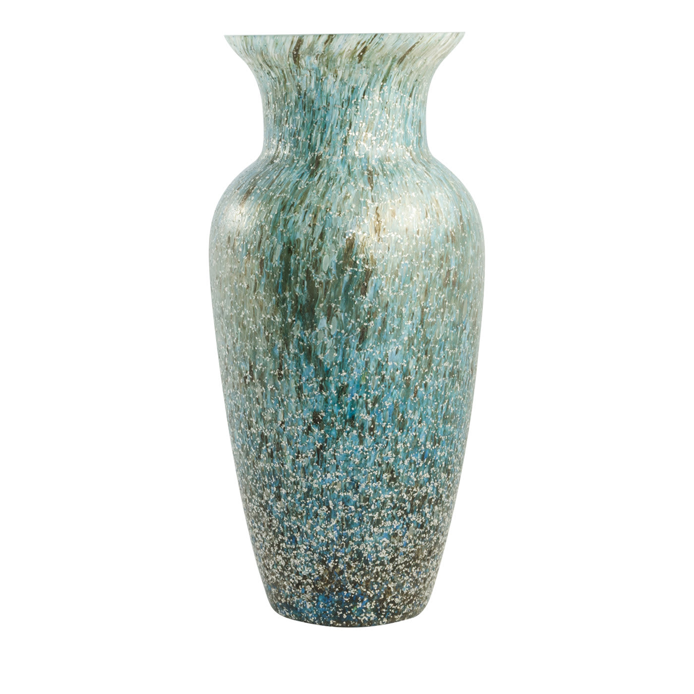 Tintoretto Small Green Vase - Dogale