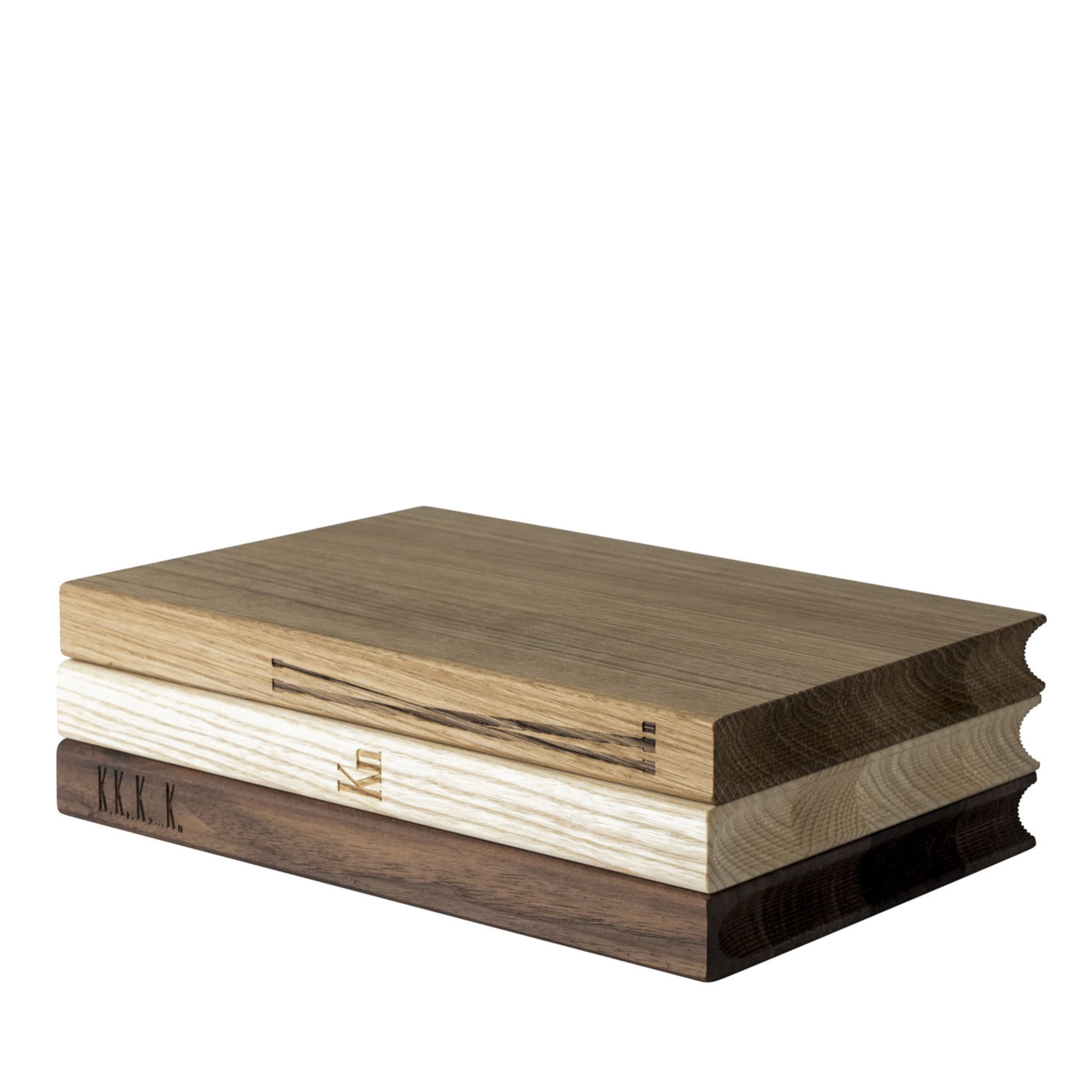 KN Book Set of 3 Cutting Boards by Roberto Vaia - Main view