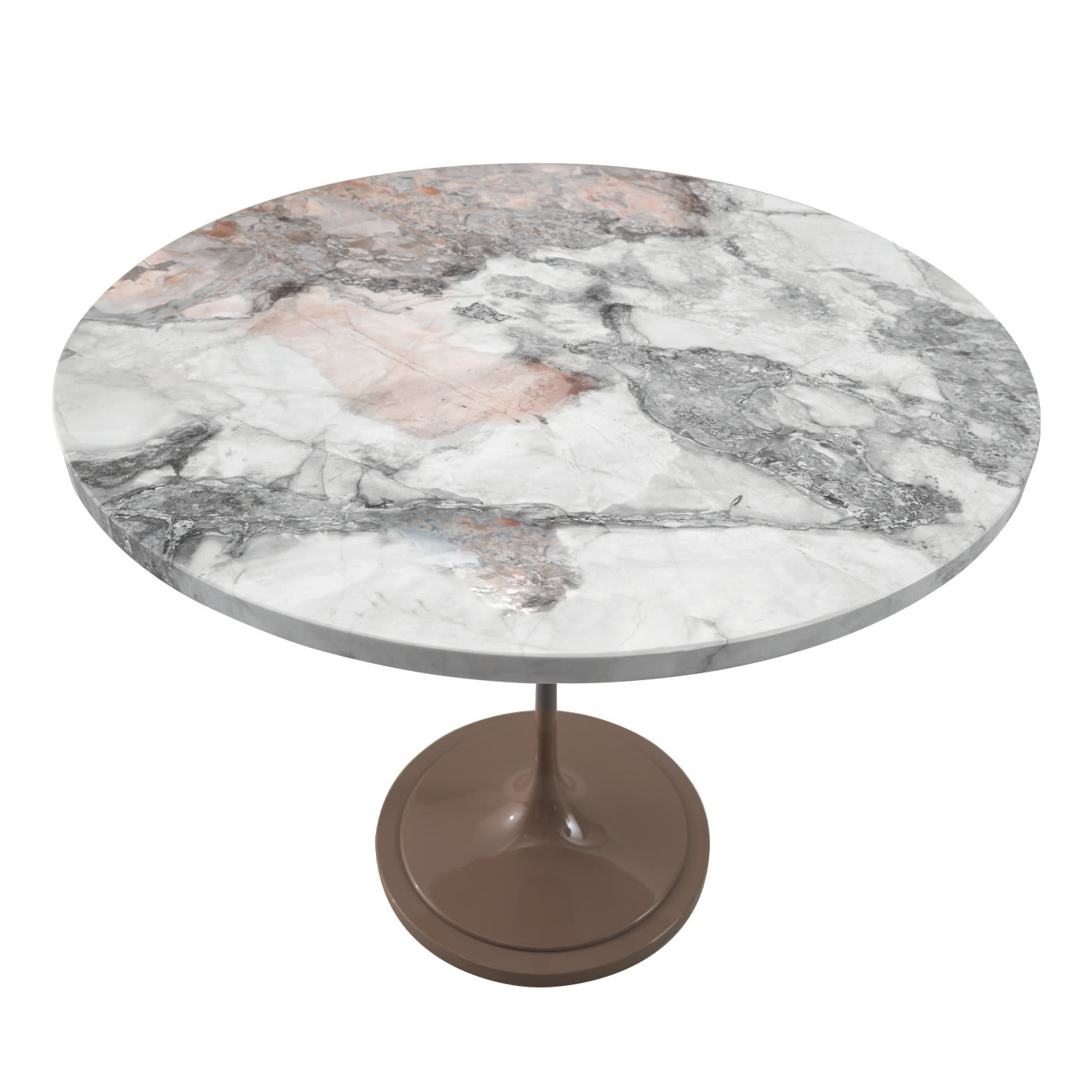 Richmond Side Table with Calacatta Marble Top - Barnini Oseo Richmond