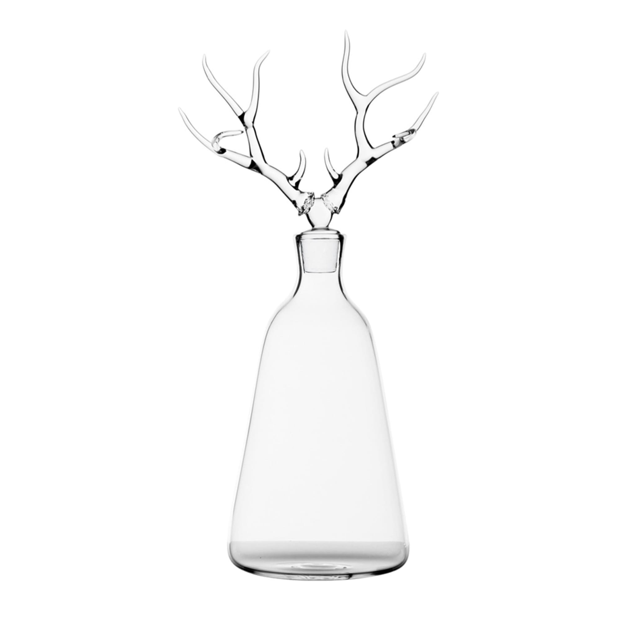 Deer Glass Bottle - Main view