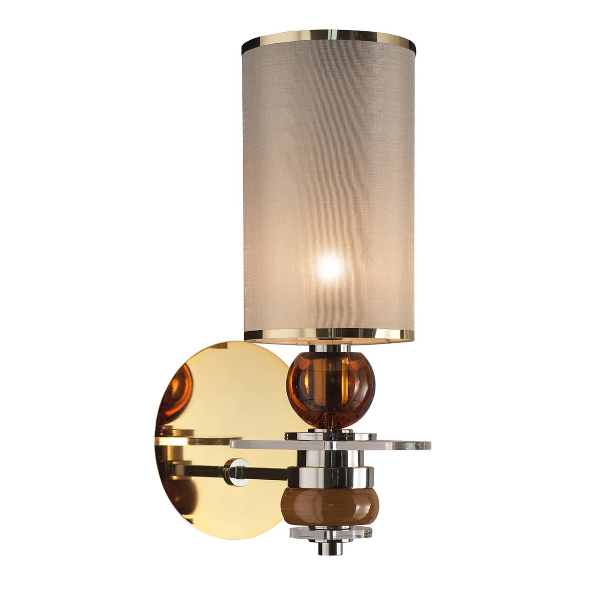 Z624 Brass and Nickel Wall Light - Main view