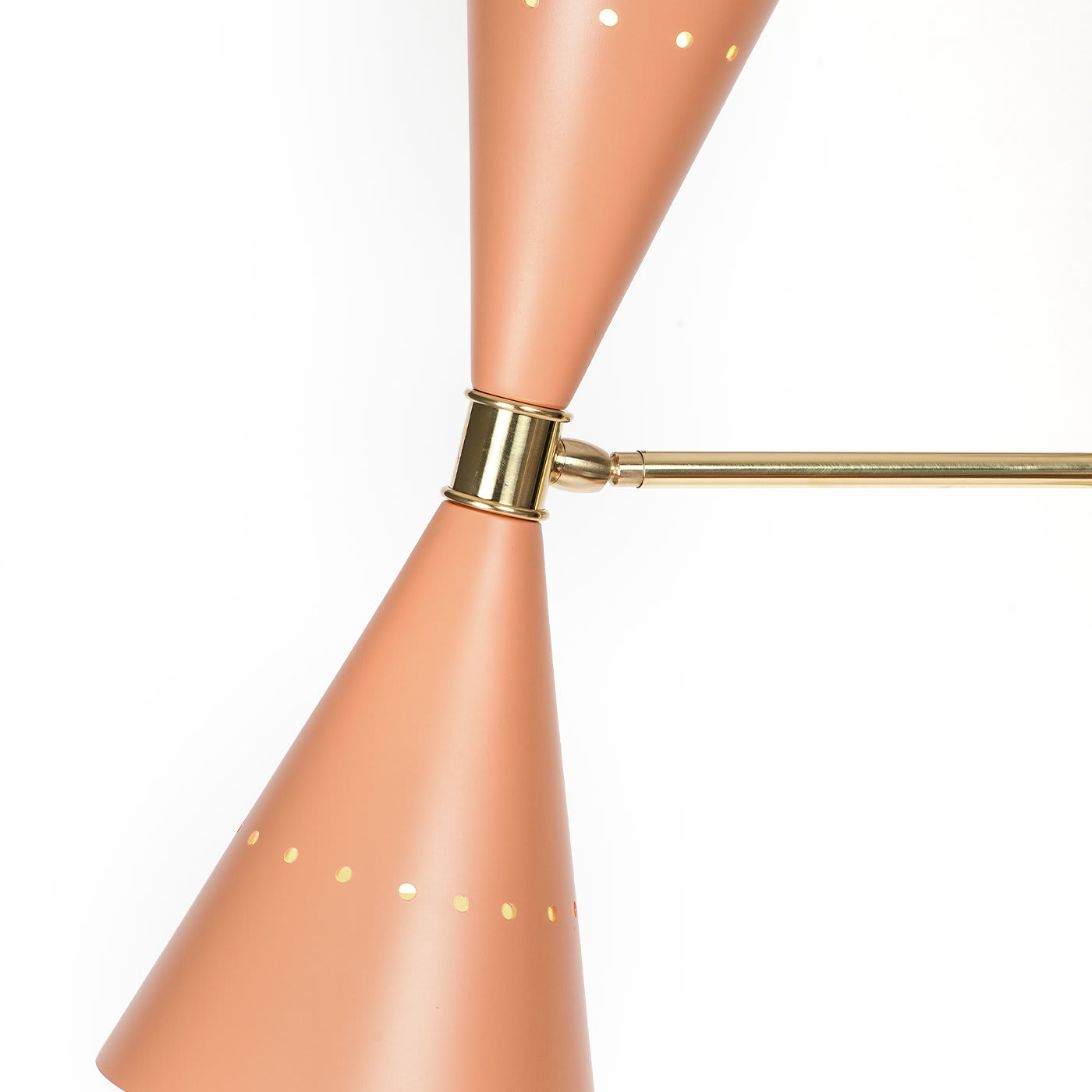Zwei Kegel Rosa | Artemest Stehlampe Tribute