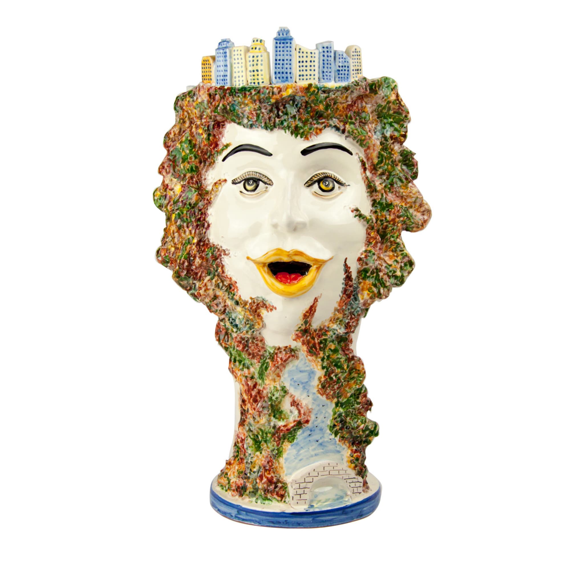 Central Park Keramik-Vase - Hauptansicht
