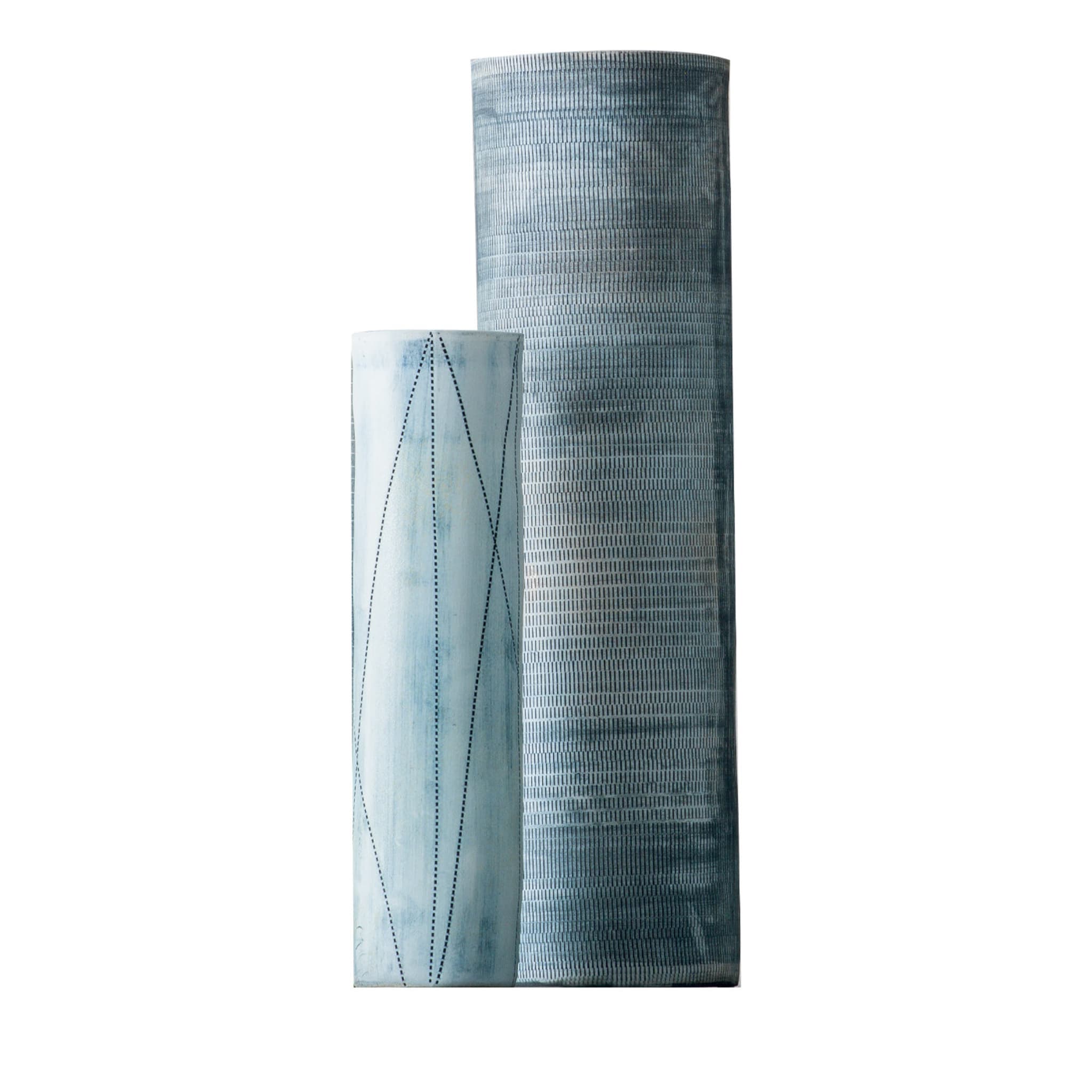 Punto and Linea Set of 2 Vases - Main view