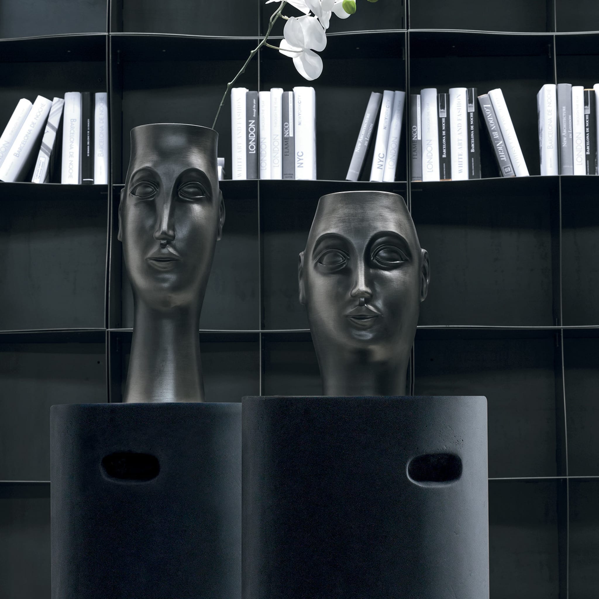 Amal Matte Black Sculpture - Alternative view 1