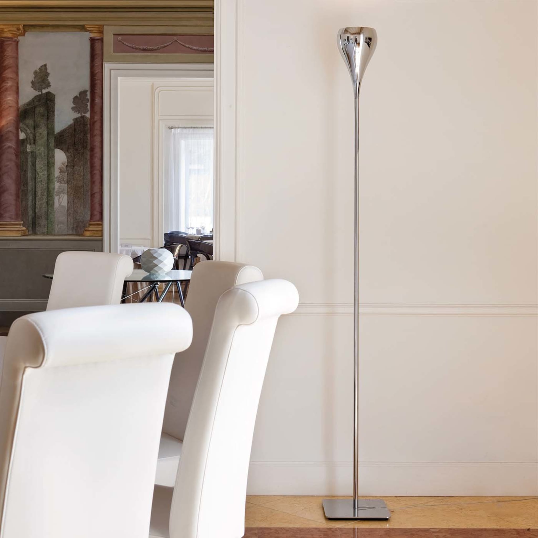 Bijou Chrome Floor Lamp by Prospero Rasulo - Alternative view 1