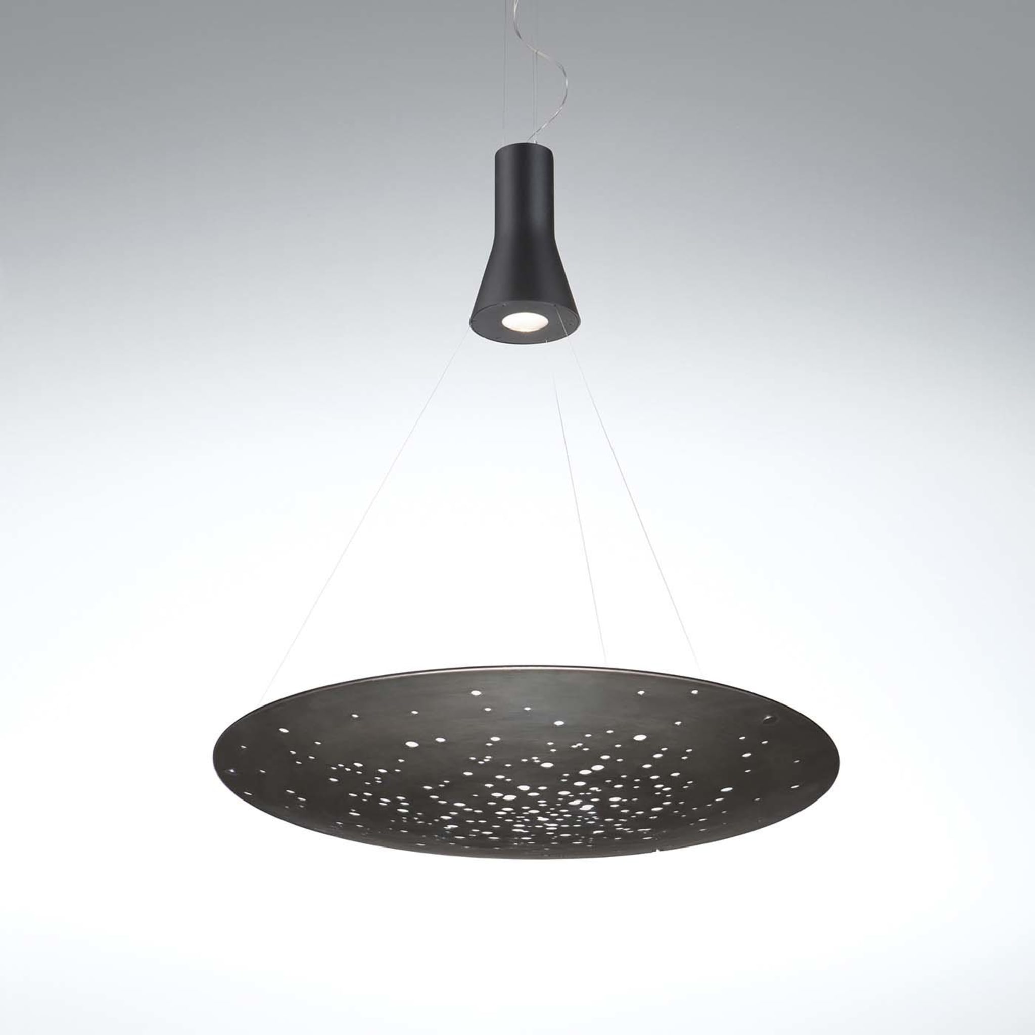 Lens Burnished Pendant Lamp by Lucie Koldova - Alternative view 1
