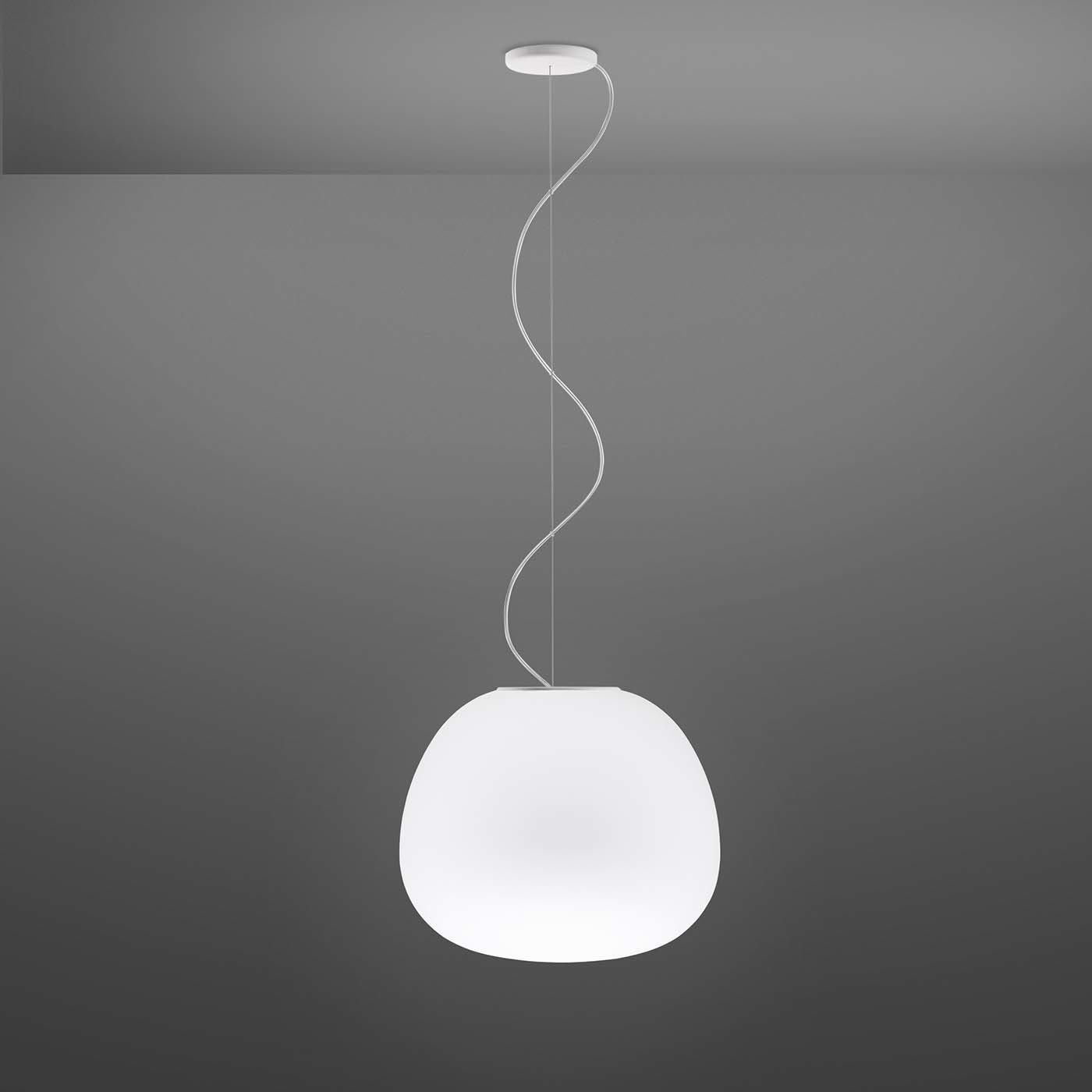 Lumi Mochi Pendant Lamp by Saggia & Sommella Fabbian | Artemest