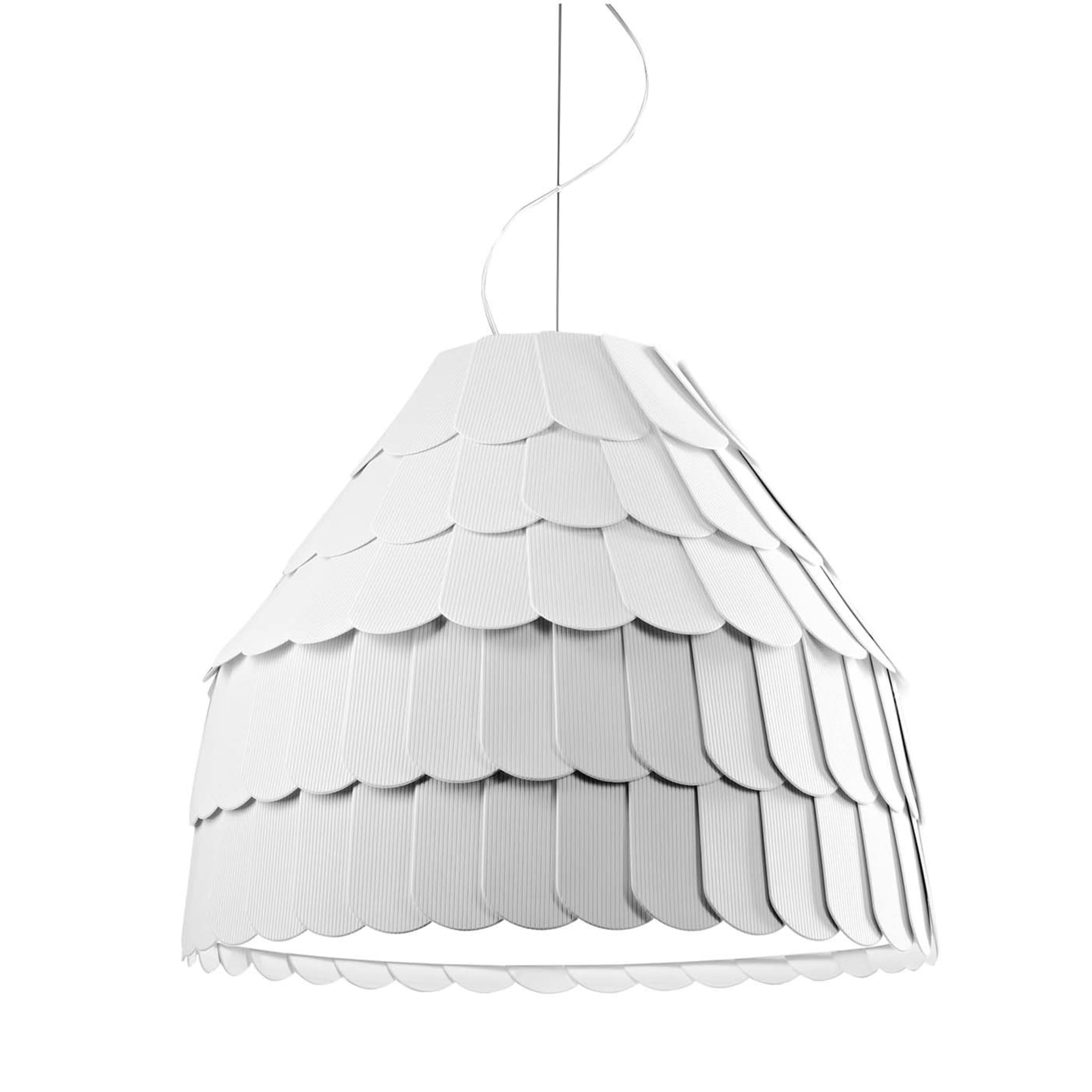 Roofer White Pendant Lamp #2 by Benjamin Hubert - Main view