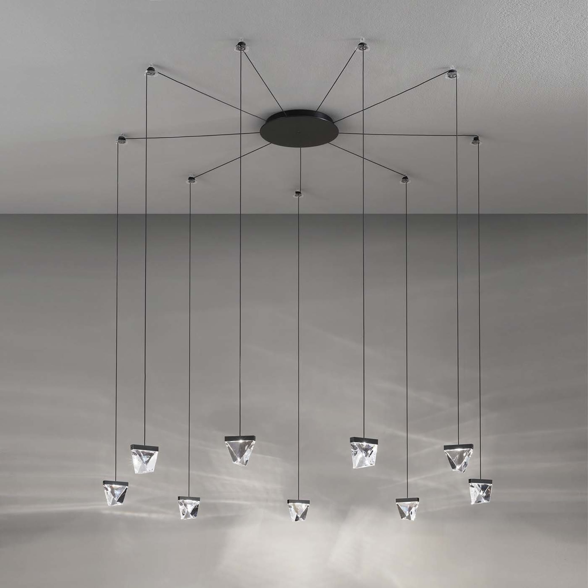 Tripla 7-Light Pendant Lamp by Formidable Studio - Alternative view 1