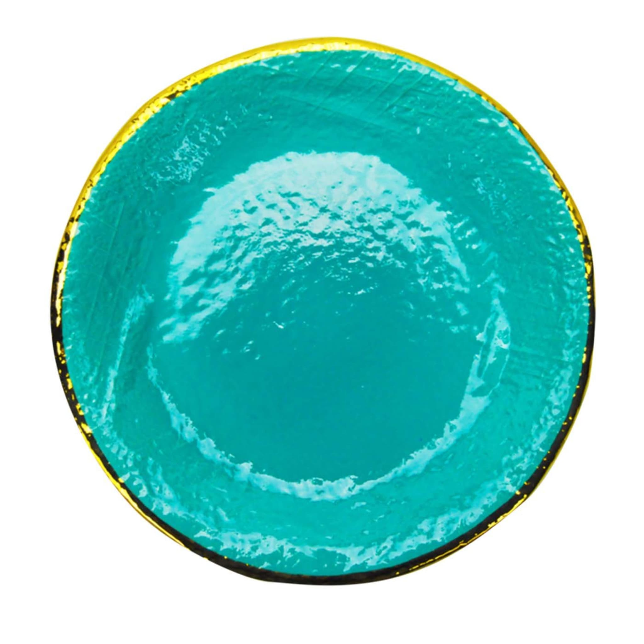 Preta Oro Set of 6 Round Aquamare Plates 31cm - Main view