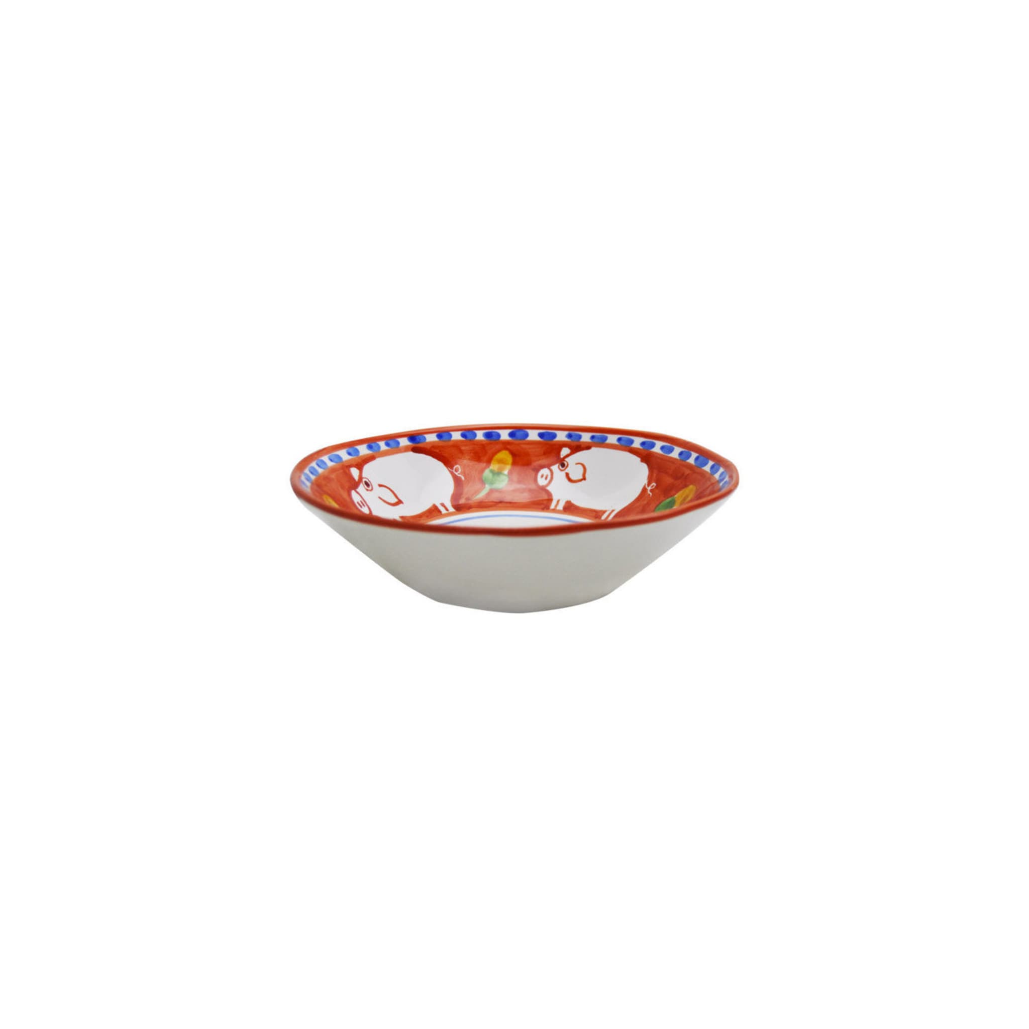 Cortile 18-Piece Red Plate Setting - Alternative view 3