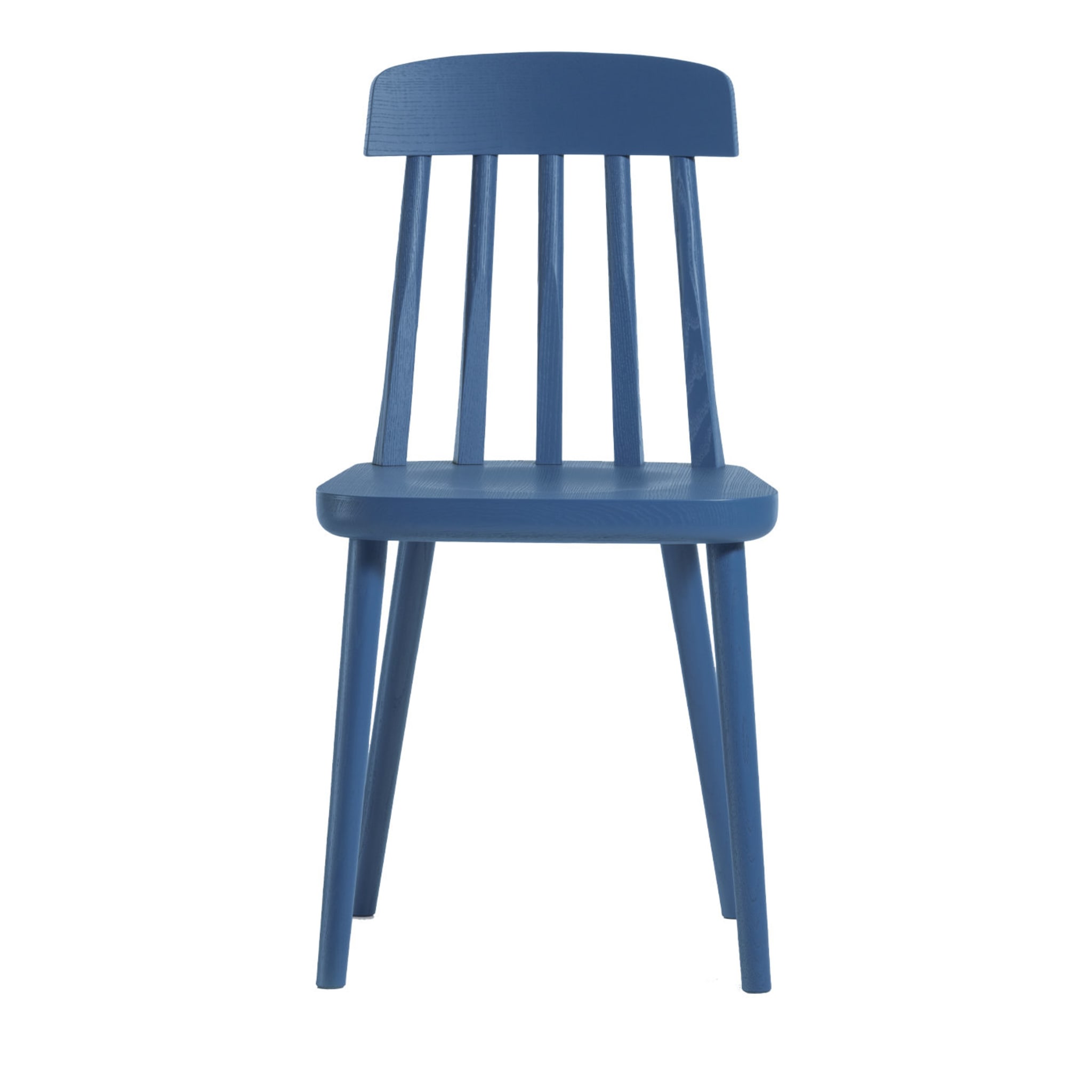 Set of 2 Cut Chairs Blue - Main view
