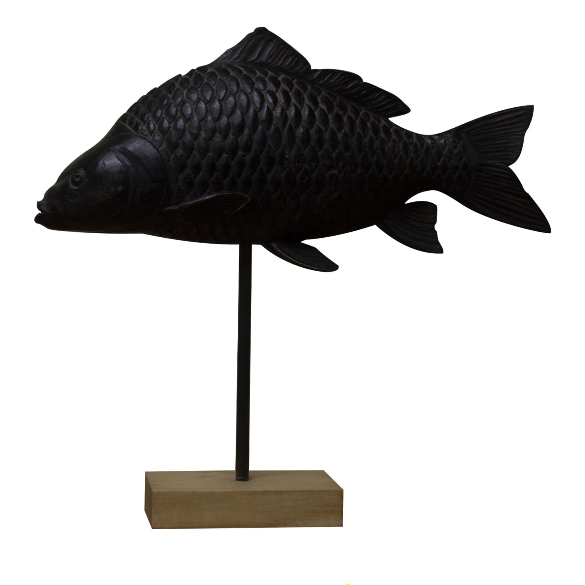 Karpfenfisch-Skulptur - Hauptansicht