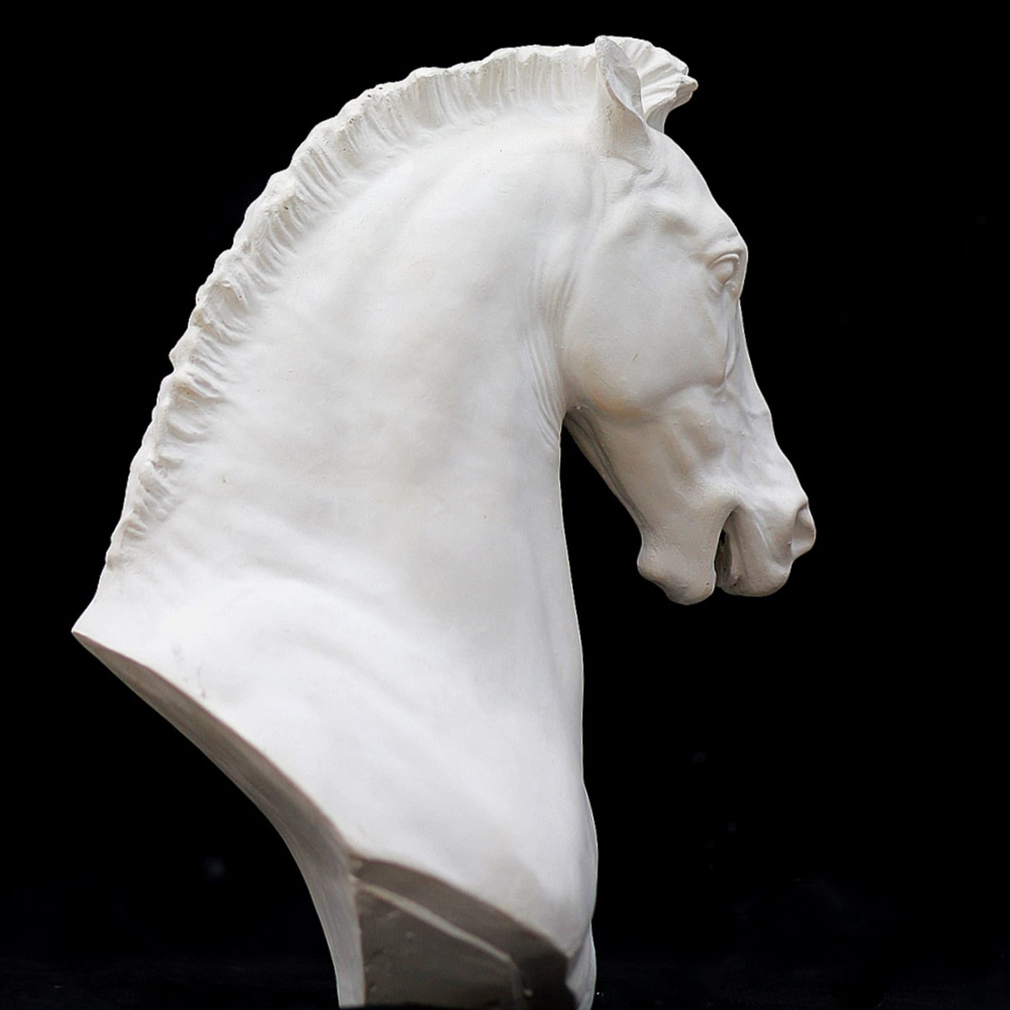Sculpture de tête de cheval - Vue alternative 4