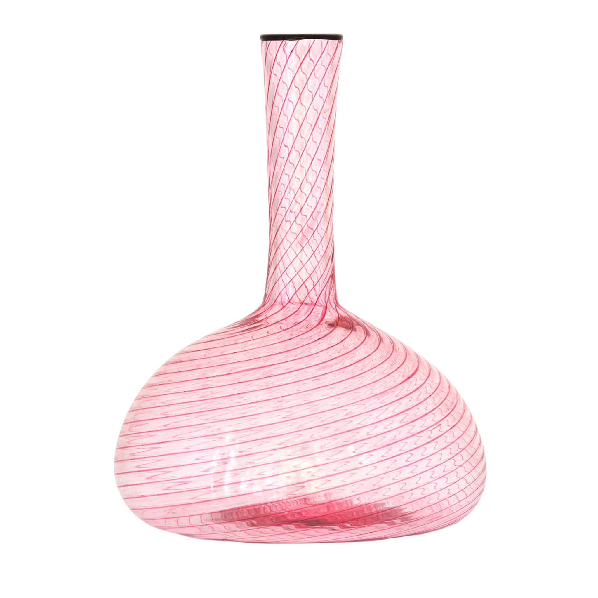 Caraffa di Murano rosa frizzante - Vista principale