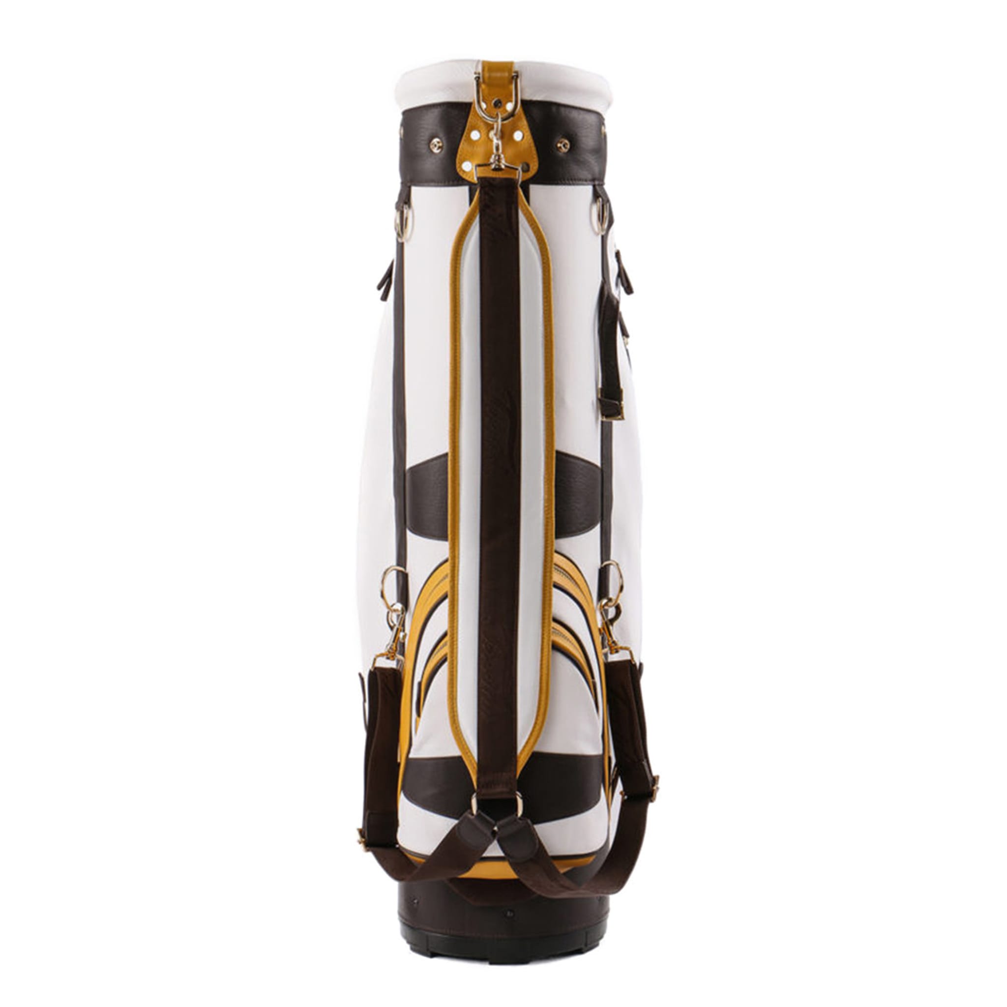 White, Yellow and Brown Golf Bag - Alternative view 2