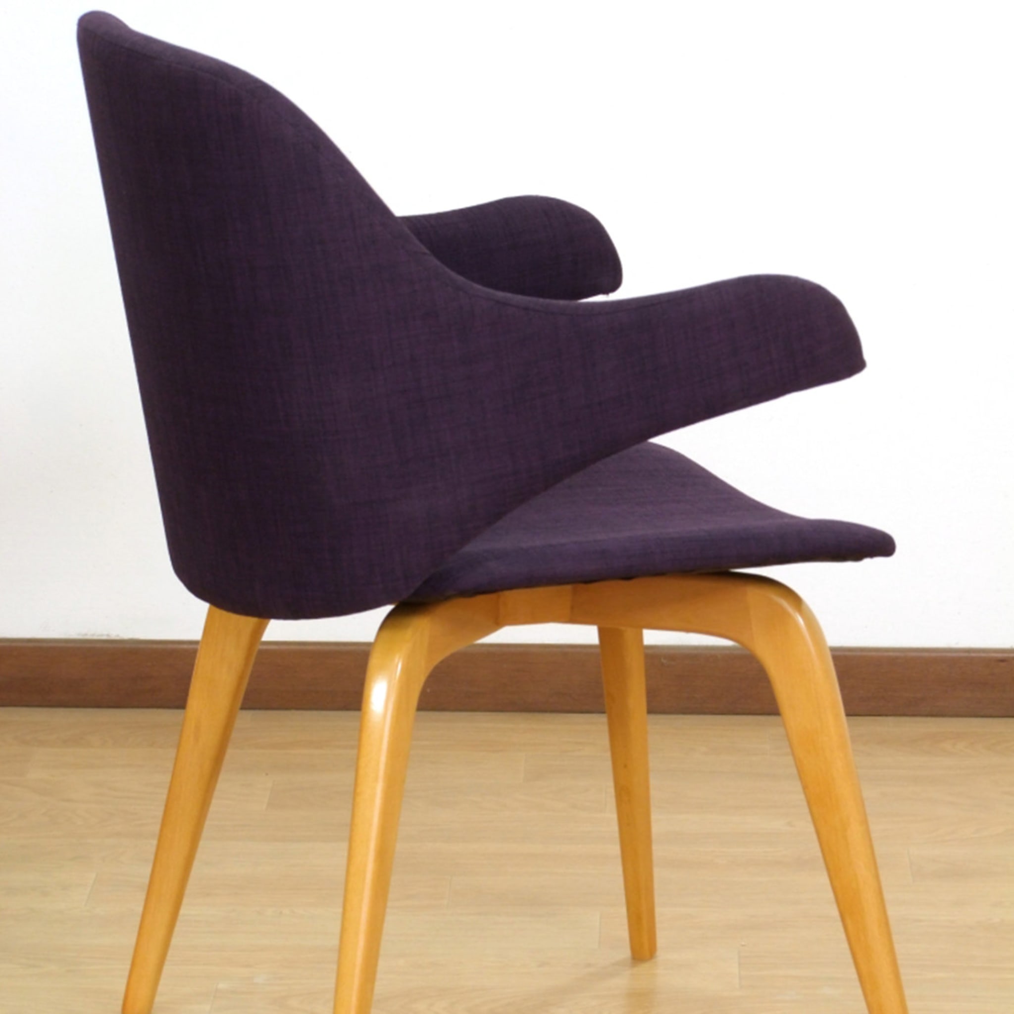 Mini-Hug Purple Chair by Giacomo Cattani - Alternative view 3