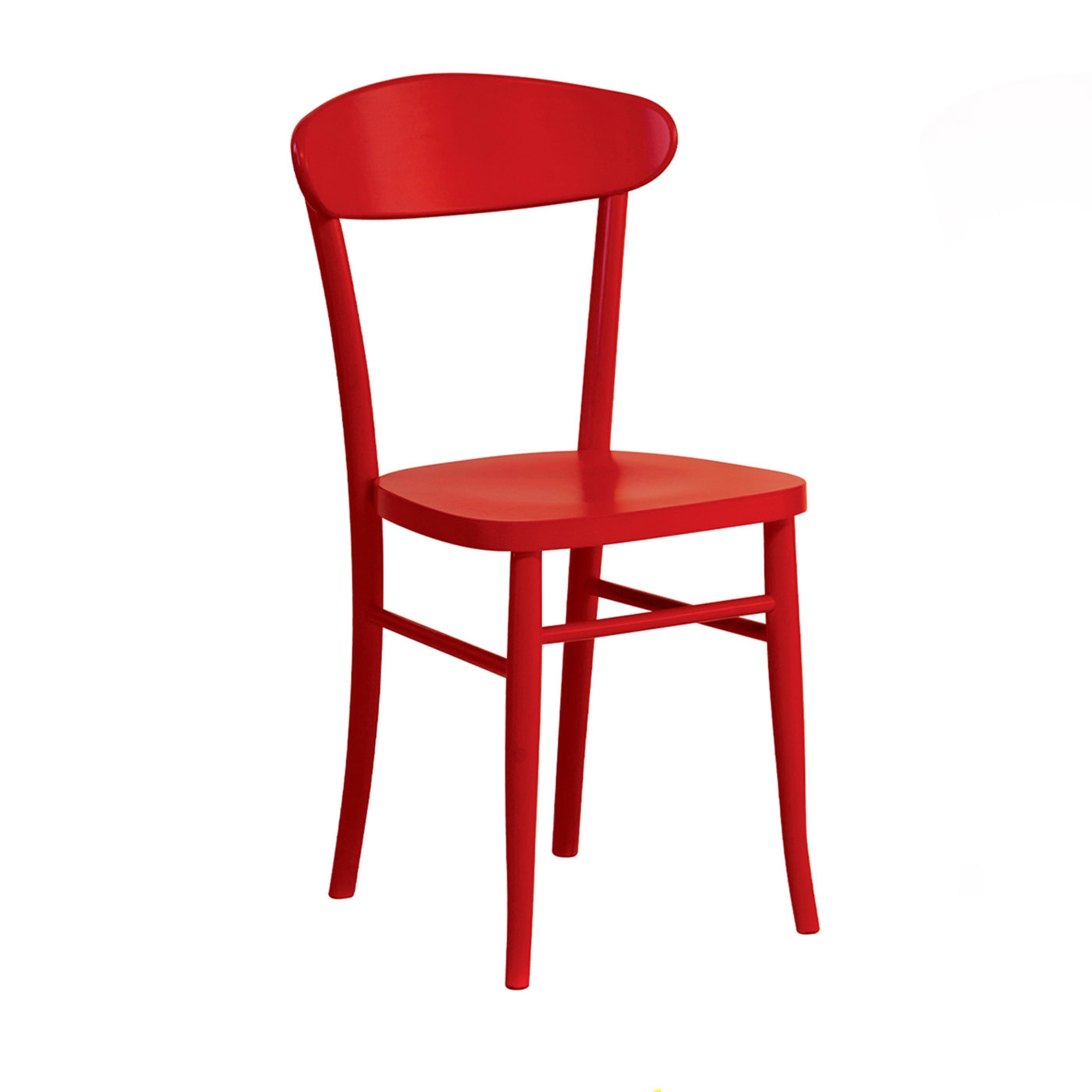 Juego de 2 sillas rojas Pamela - Vista principal
