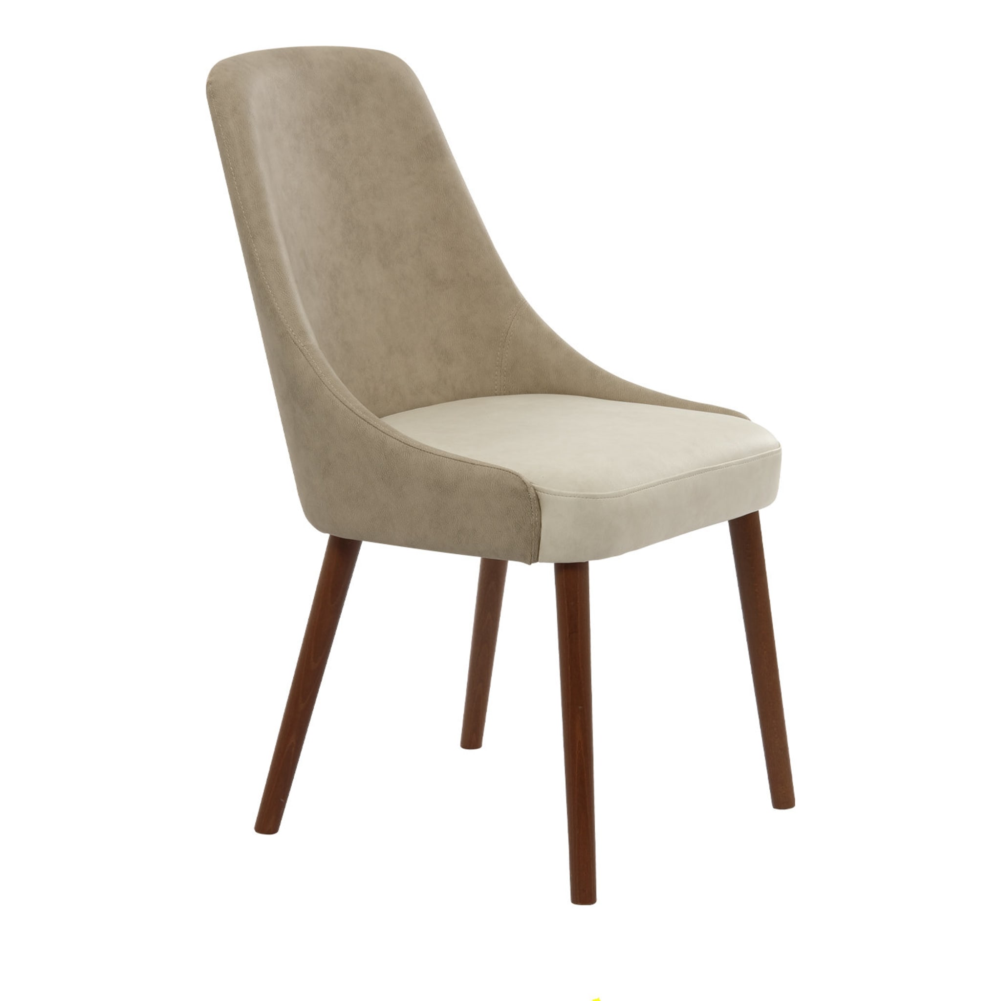 Walter Beige Dining Chair - Main view