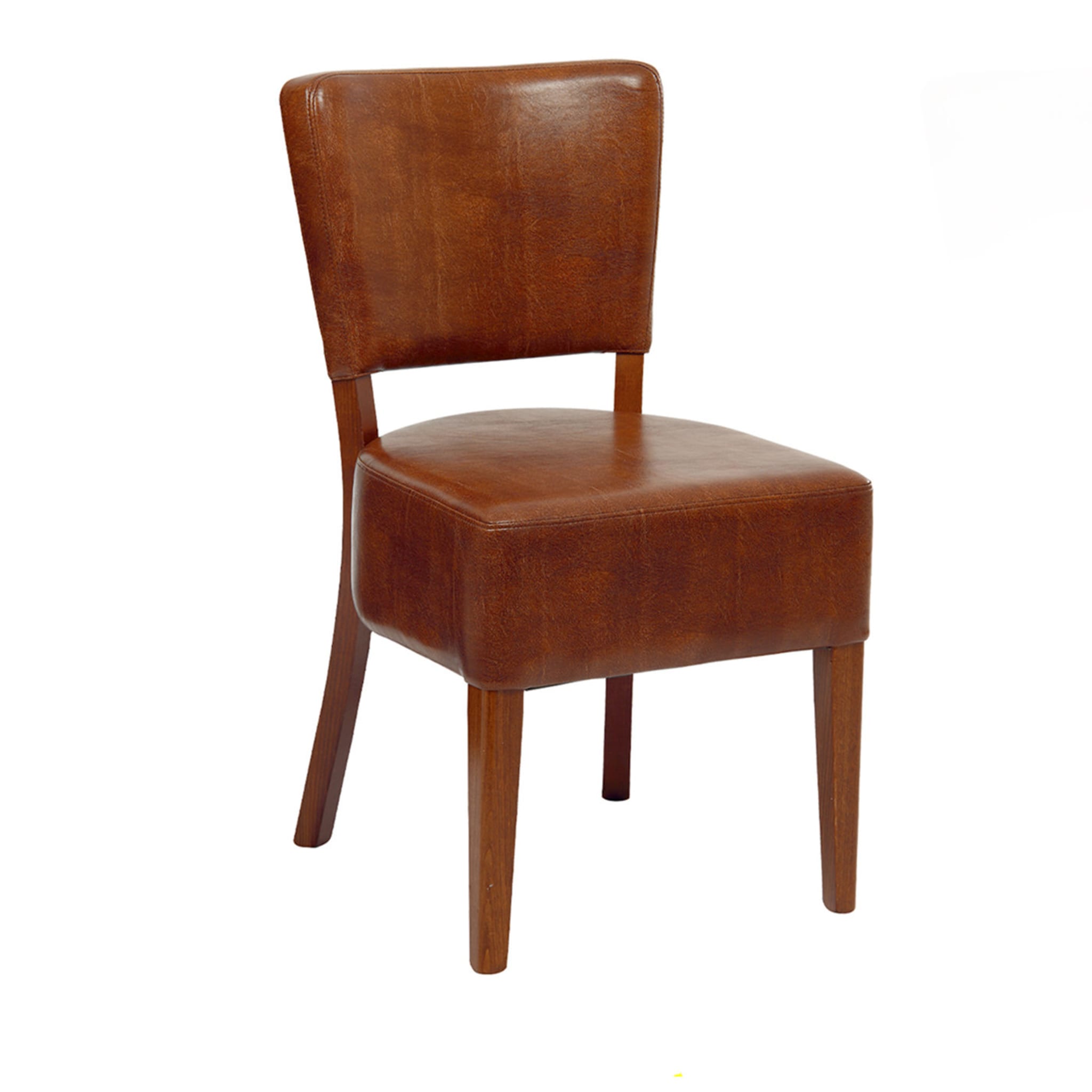 Marsiglia Ensemble de 2 chaises brunes - Vue principale