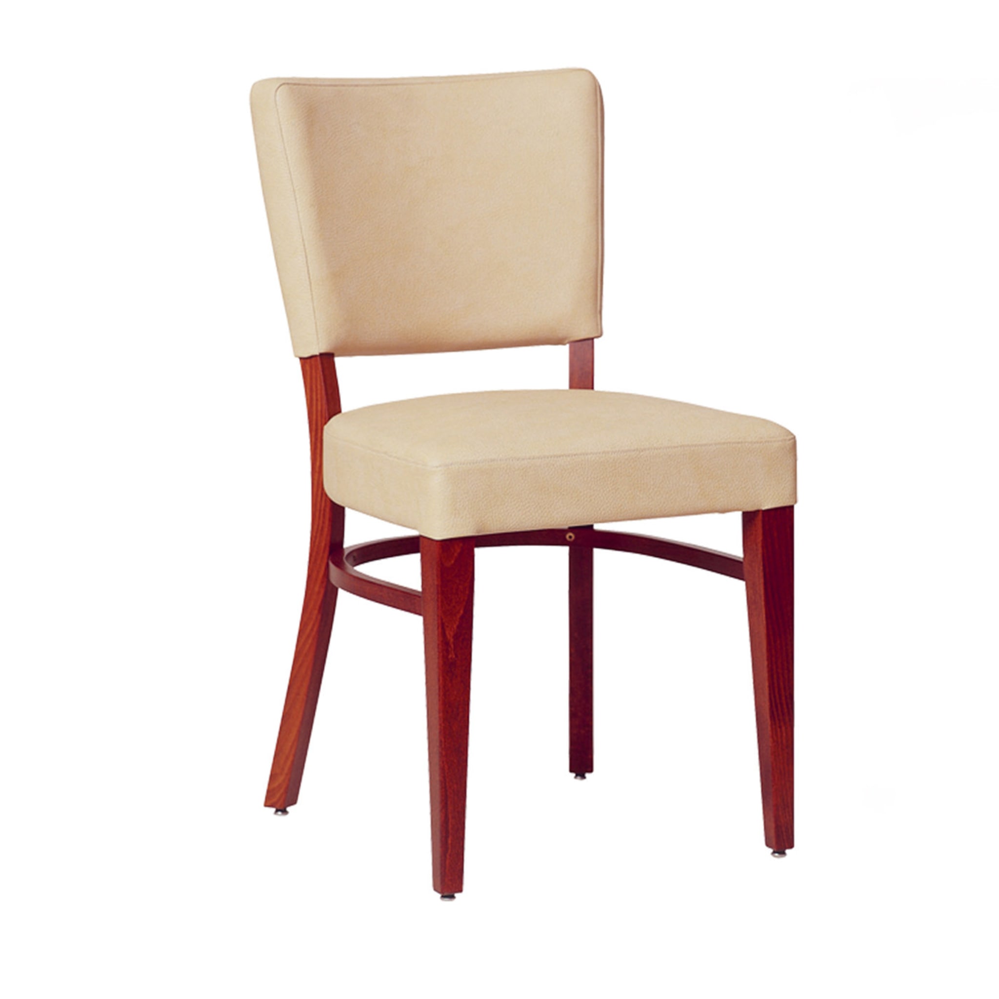 Marsiglia Conjunto de 2 sillas rojas y beige - Vista principal