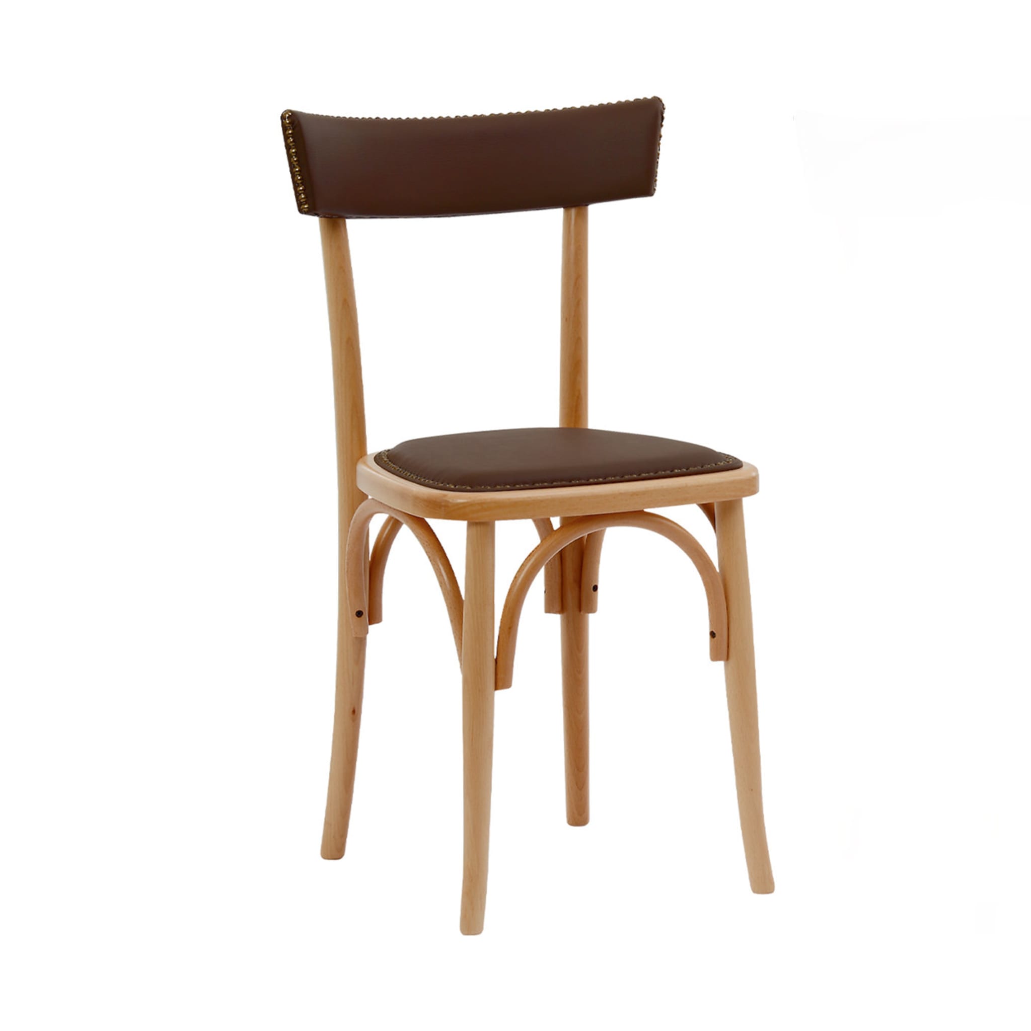 Milano Set of 2 Brown Chairs - Main view