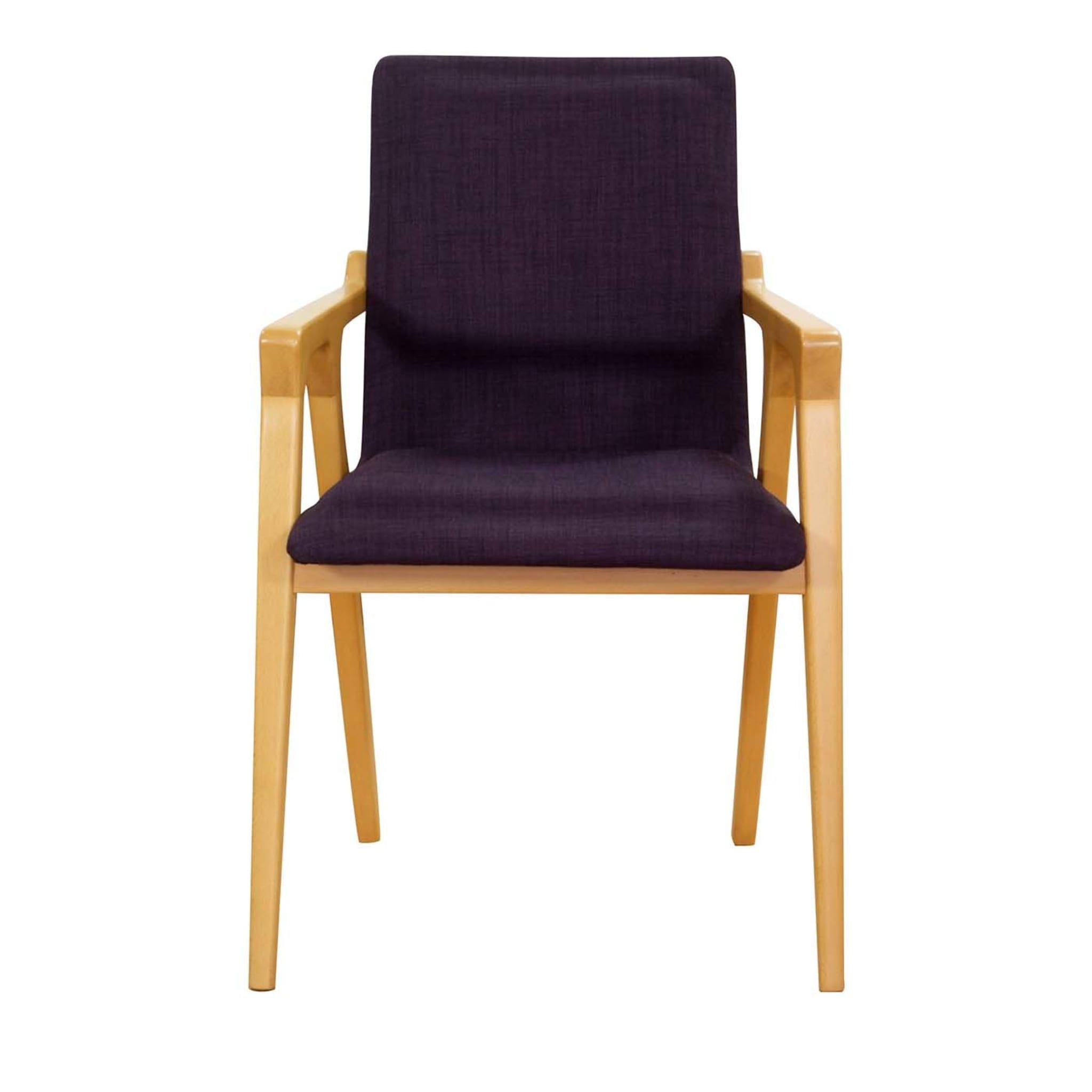 Axa Purple Chair by Giacomo Cattani - Main view
