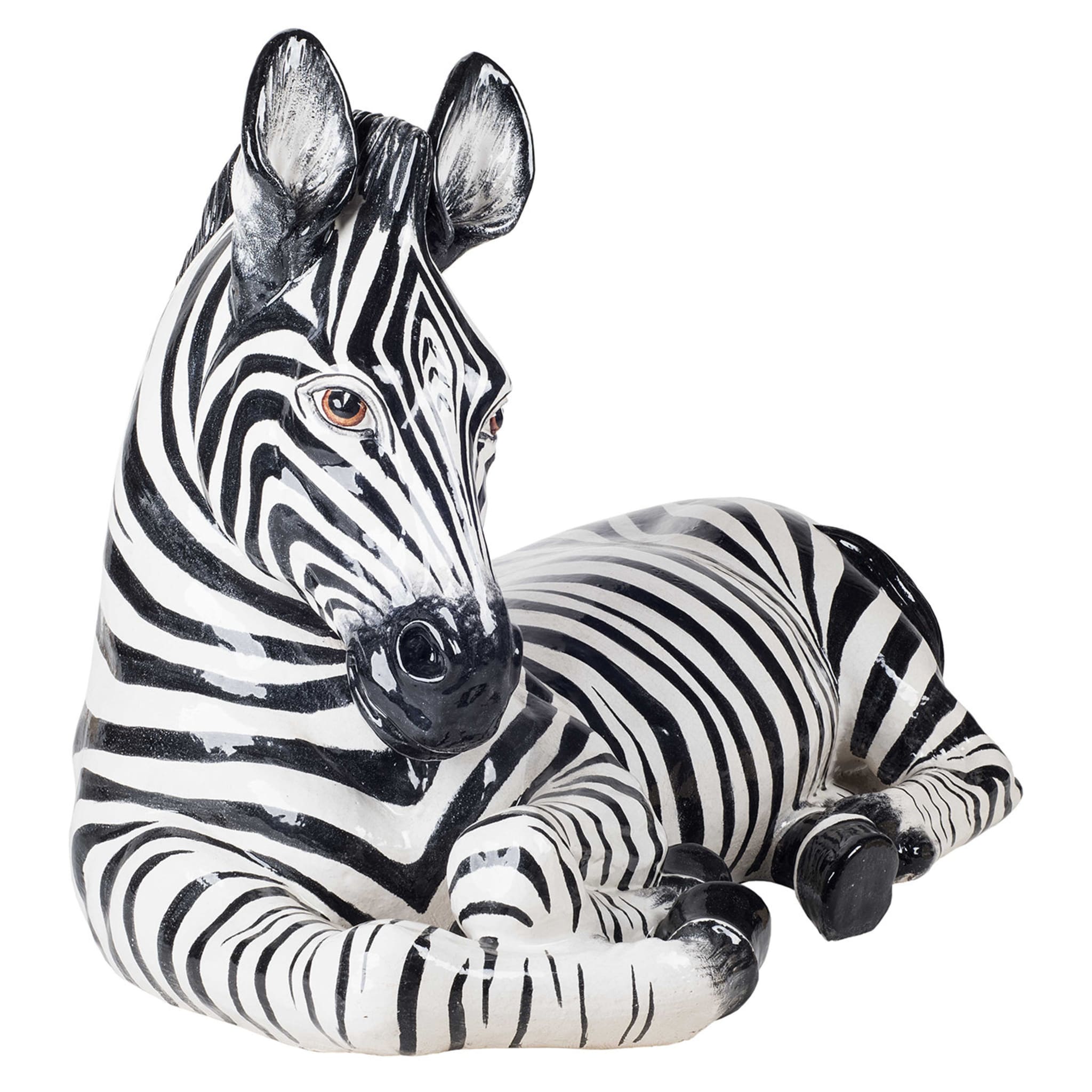 Ceramic Zebra Statuette  - Alternative view 4