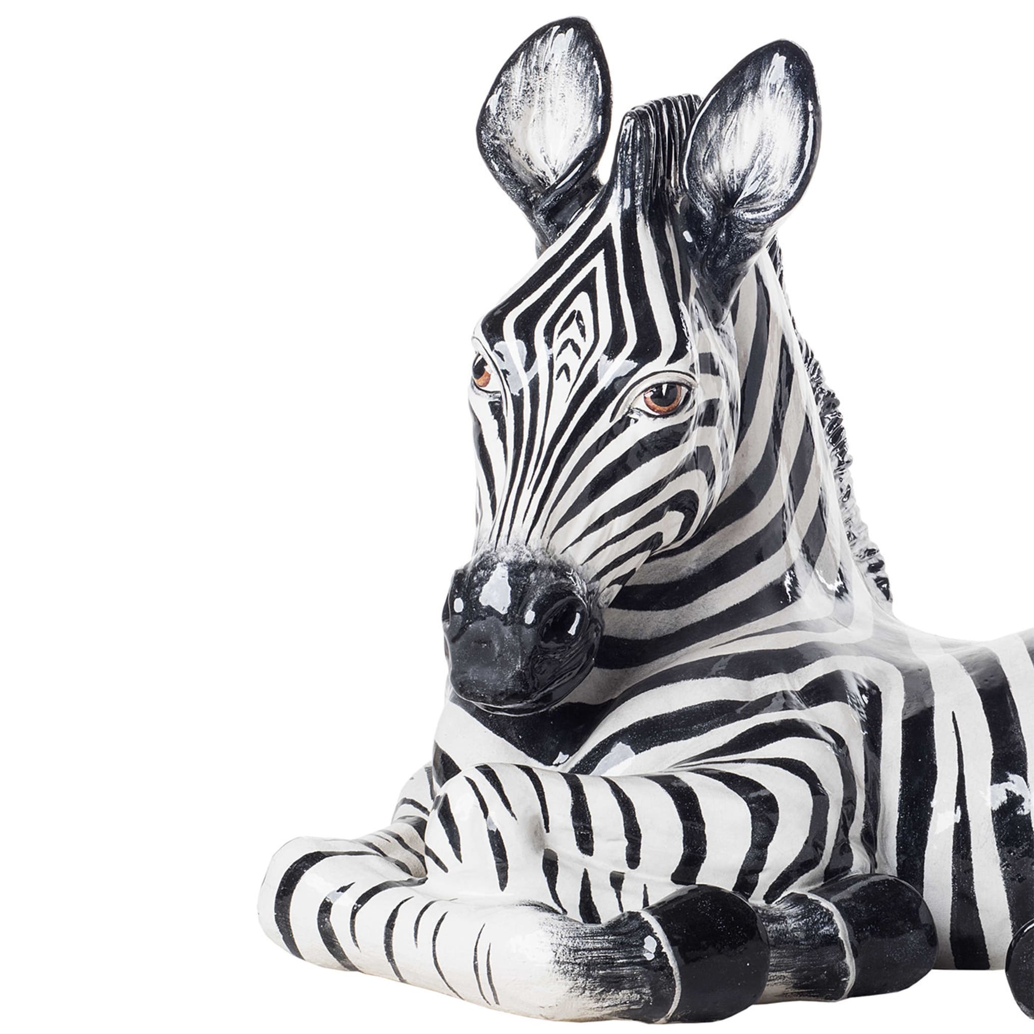 Ceramic Zebra Statuette  - Alternative view 5