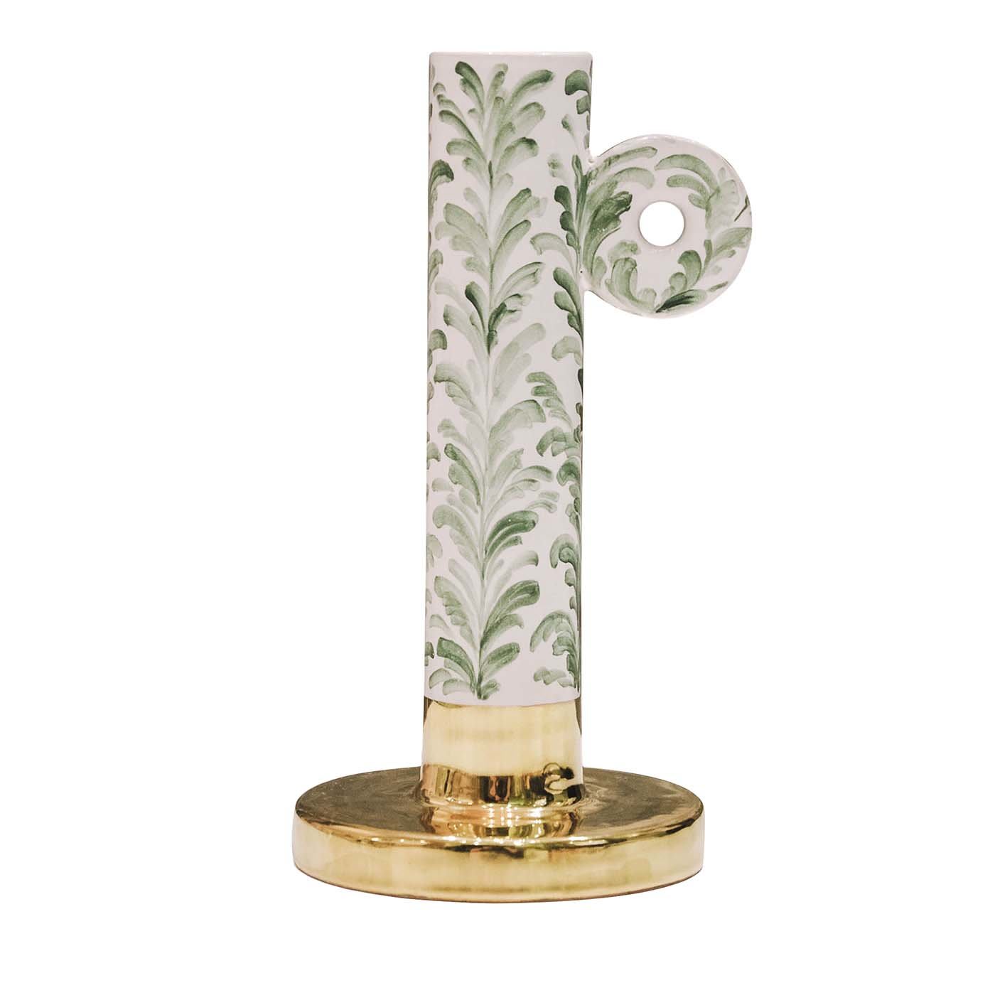 Green Frottole Candlestick - Cicno