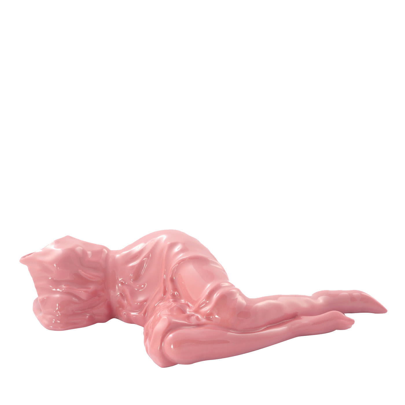 Lady Day Pink Sculpture by Liu Jianhua - Bottega Made in Cloister