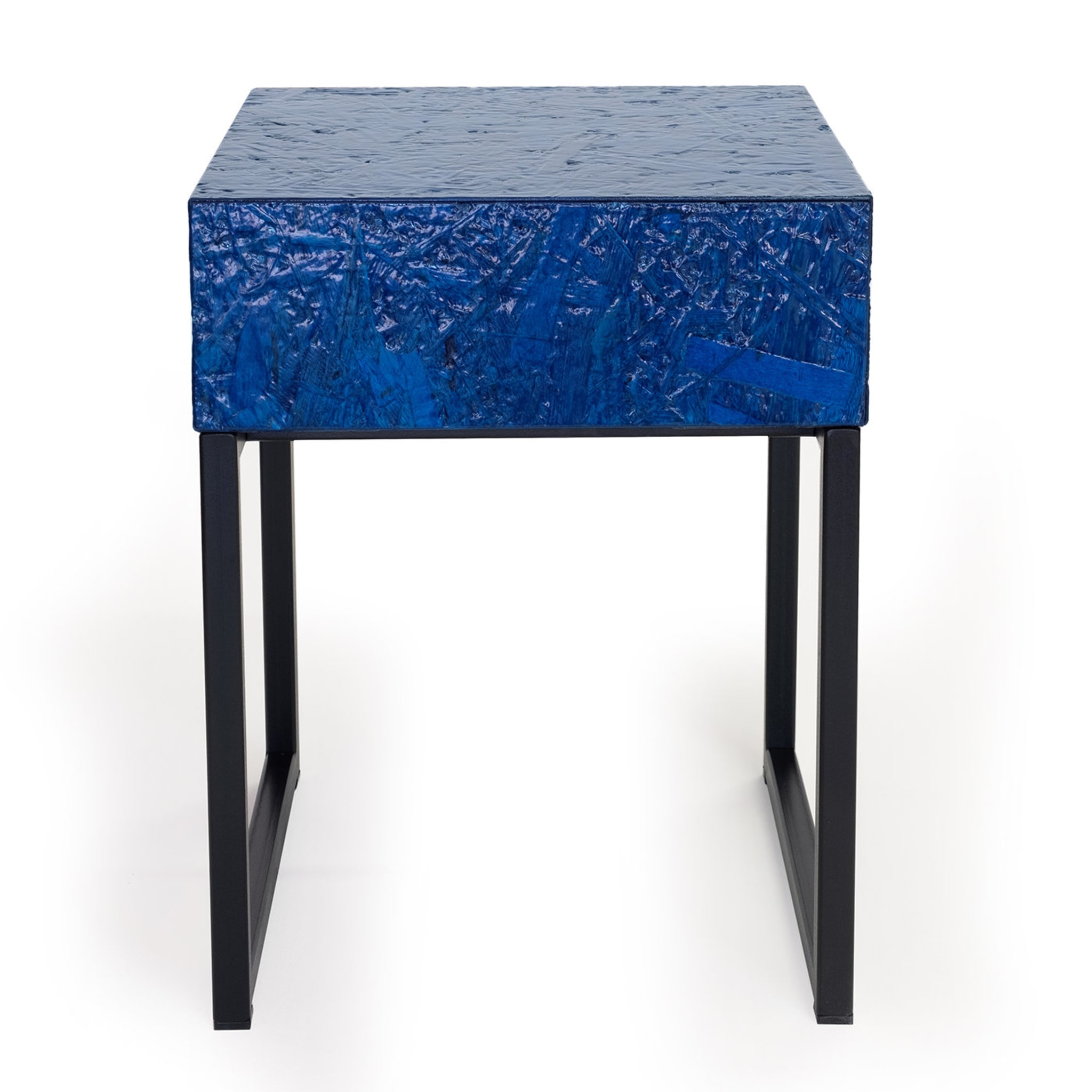 Spring Bedside Table With Drawer Blue by Fabrizio Contaldo  - Alternative view 5