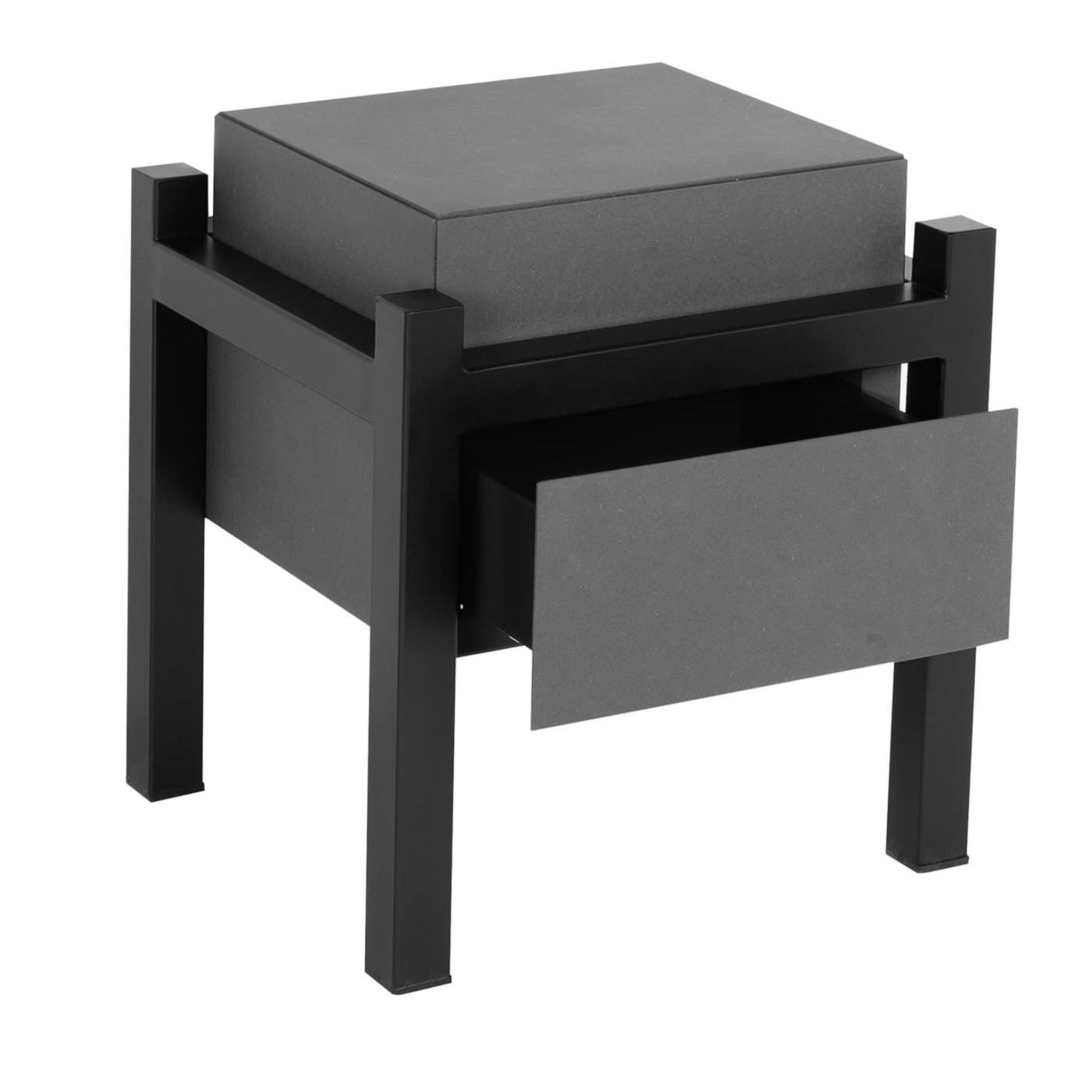 Palafitta Bedside Table Gray by Studio14 - Main view