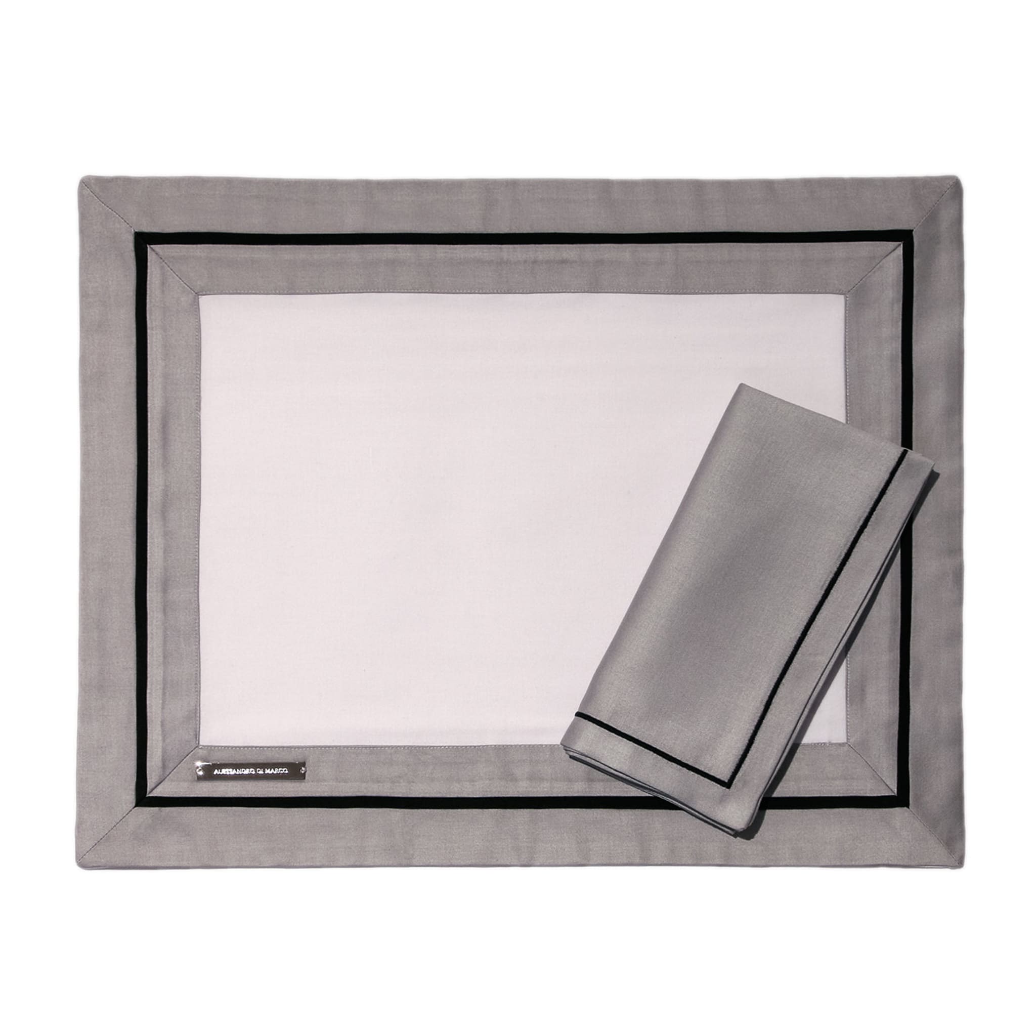 Placemats and Napkins - Pearl Gray - Alternative view 1