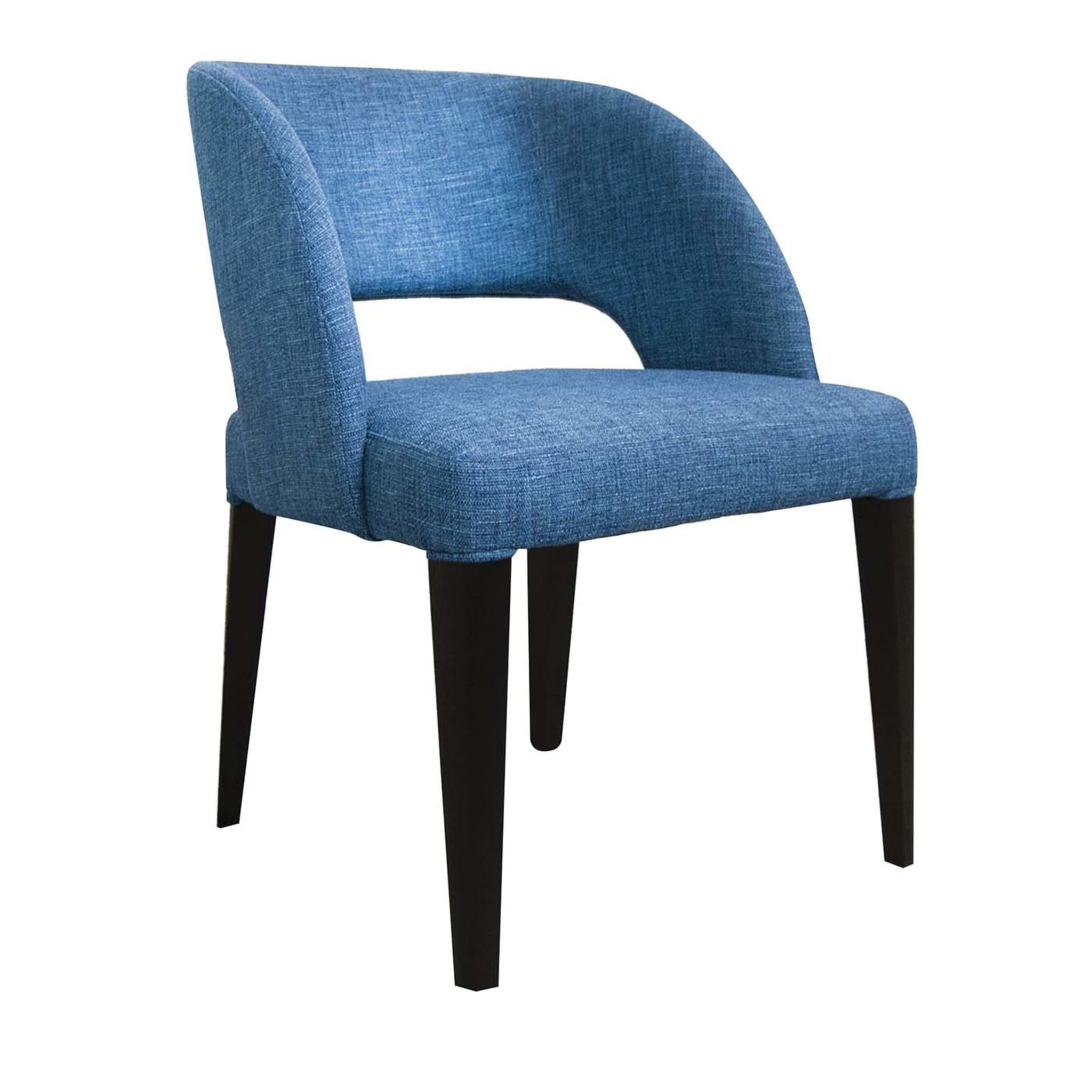 Set of 4 Bessy Cerulean Chairs - Main view