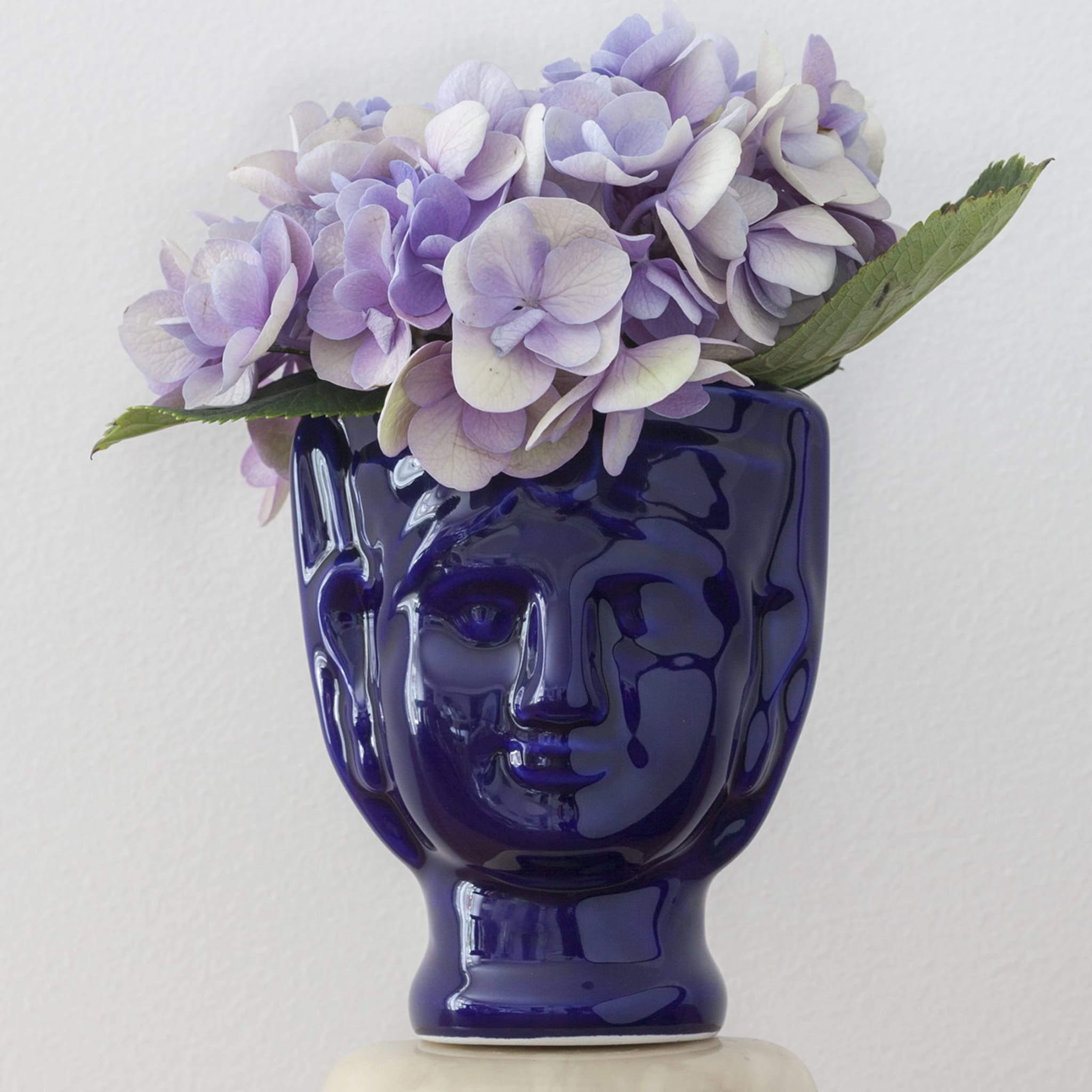 Set of 2 Testa di Moro Blue Vase - Alternative view 1